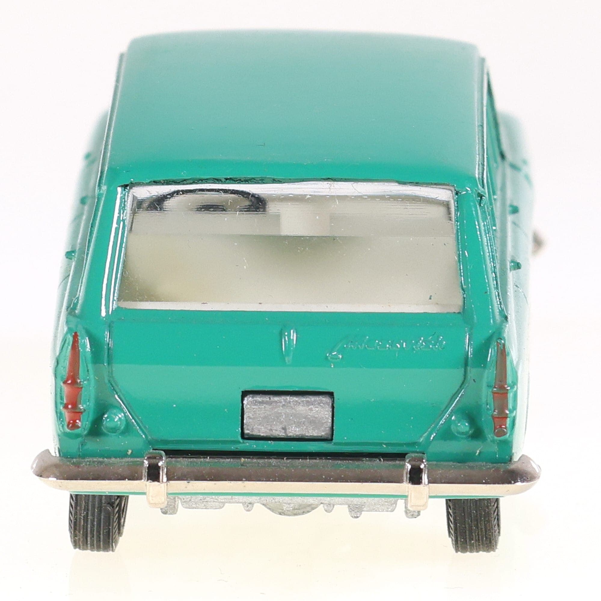 Saratov Moskvitch 426 1/43 Vert plancher argent avec boîte — miniature 8