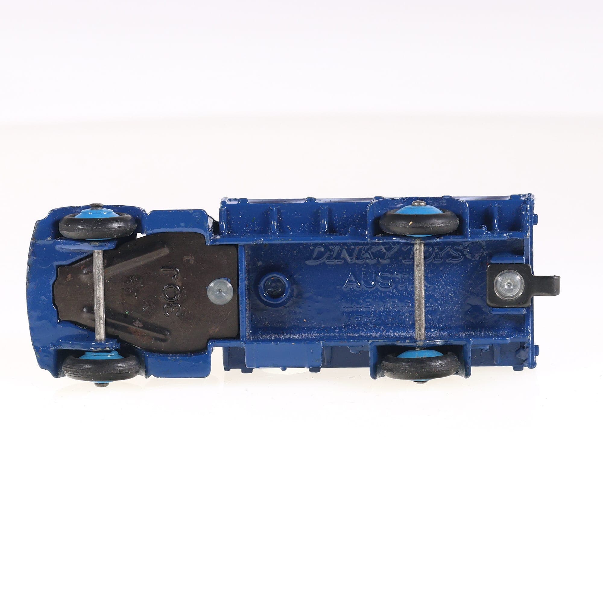 Dinky Toys 30J Austin wagon 1/50 Bleu Grade B sans boîte — miniature 5