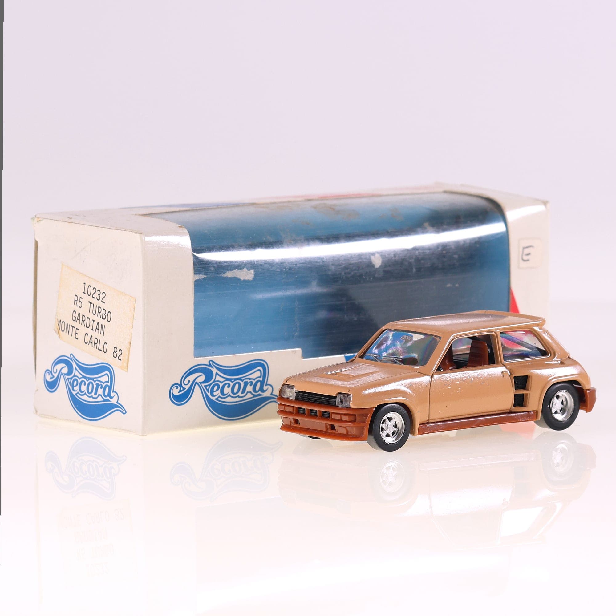 Solido 10232 Renault 5 Turbo Gardian Monte Carlo 82 #47 1/43 Beige avec boîte — miniature 2