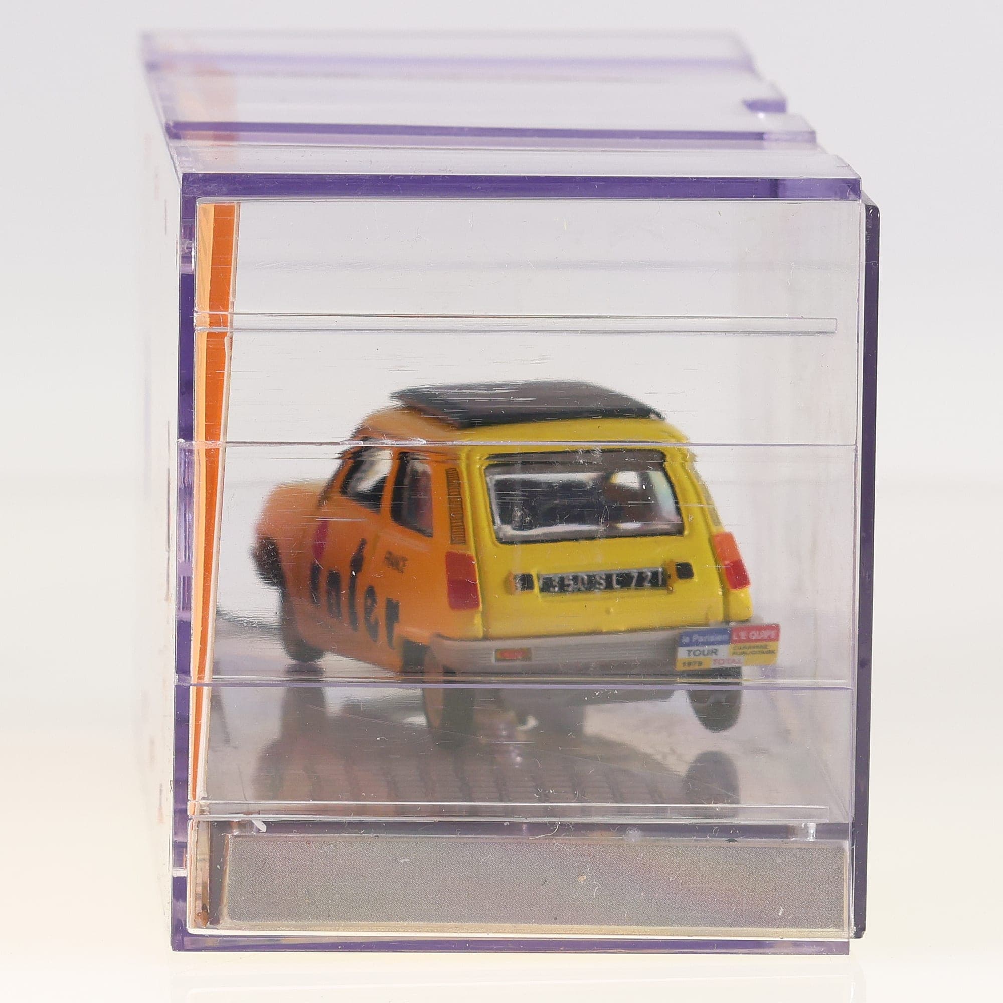 Norev Renault 5 TL Tour de France Inter 1/43 Jaune avec boîte — miniature 4