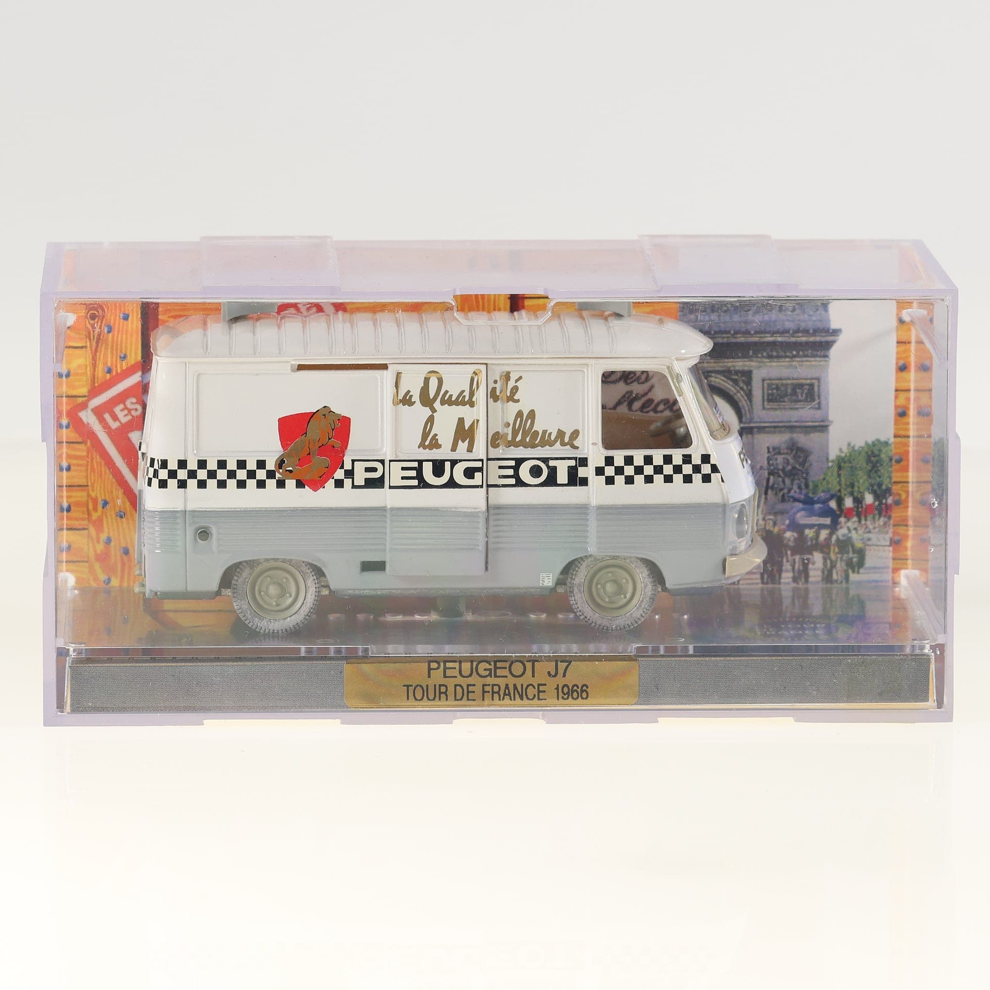 Norev Peugeot J7 Tour de France 1966 1/43 Blanc / Gris neuf avec boîte — photo 1
