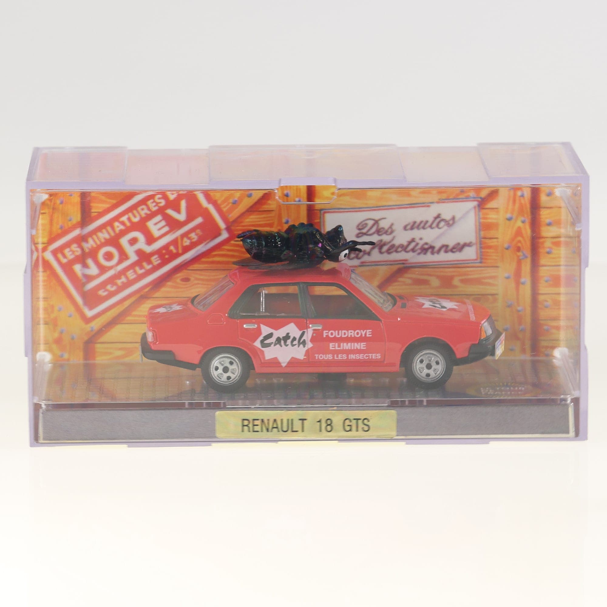 Norev Renault 18 GTS Tour de France Catch 1/43 Rouge avec boîte