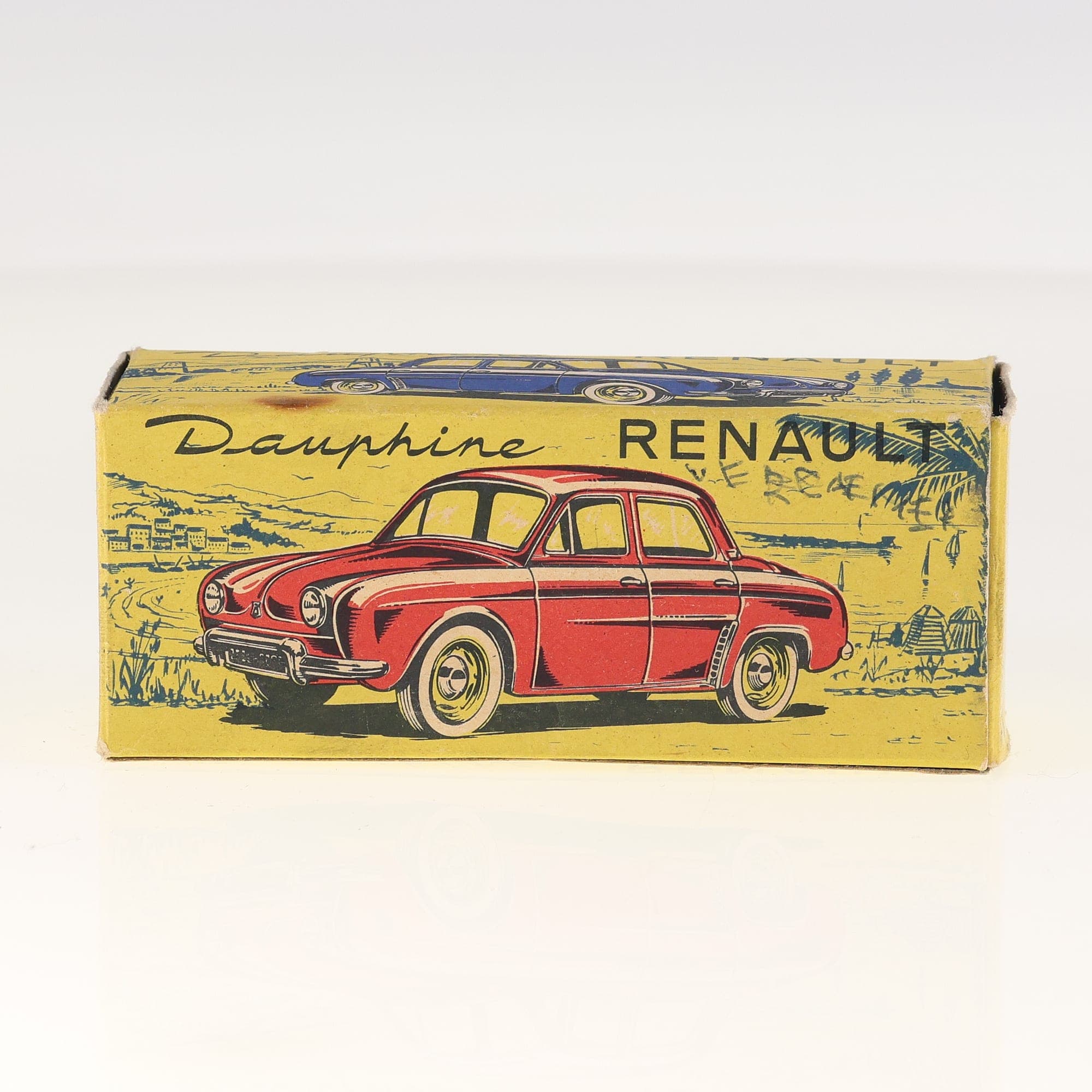 CIJ 3/56 Renault Dauphine 1/43 Gris état B avec boîte — miniature 13