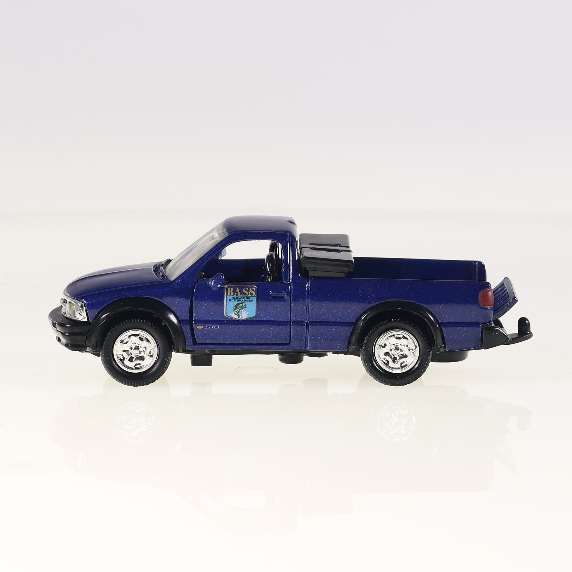 Road Champs 64805 Chevrolet S-10 ZR2 Pick-up BASS 1/43 Bleu métallisé Grade B av — miniature 2