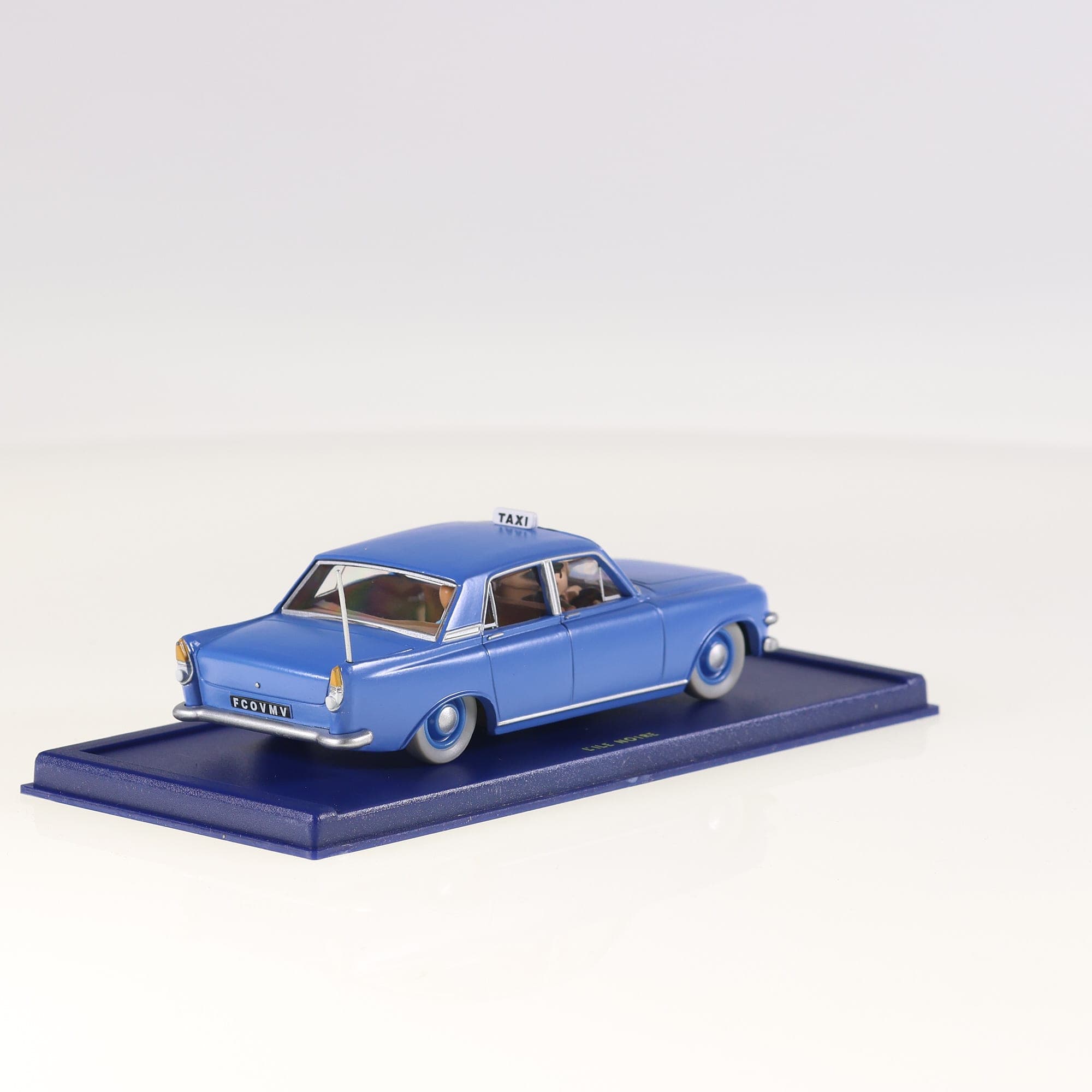 Atlas Tintin 2 118 045 Ford Zephyr Mk III Taxi bleu 1/43 Bleu avec boîte — miniature 10