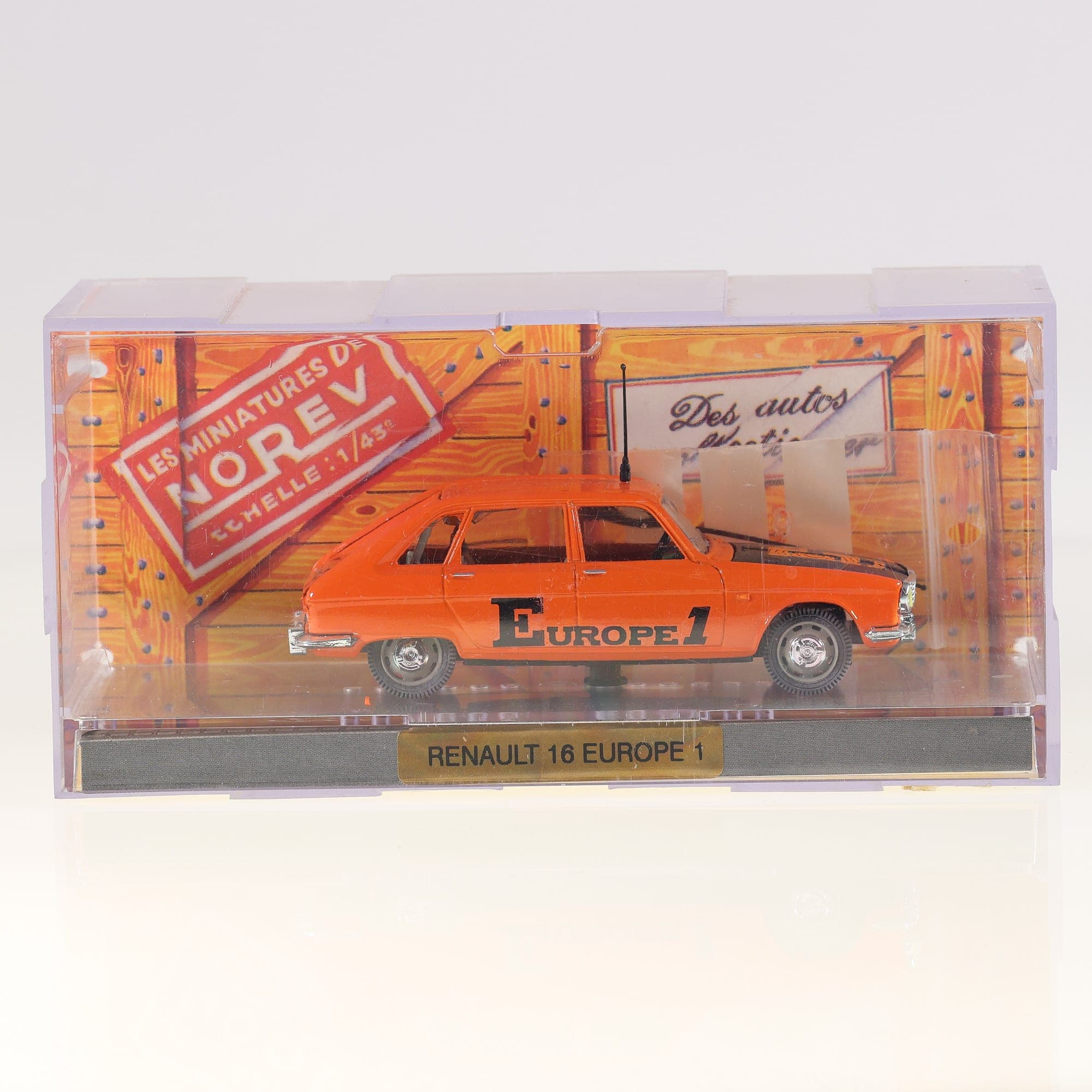Norev Renault 16 Europe 1 1/43 Orange avec boîte