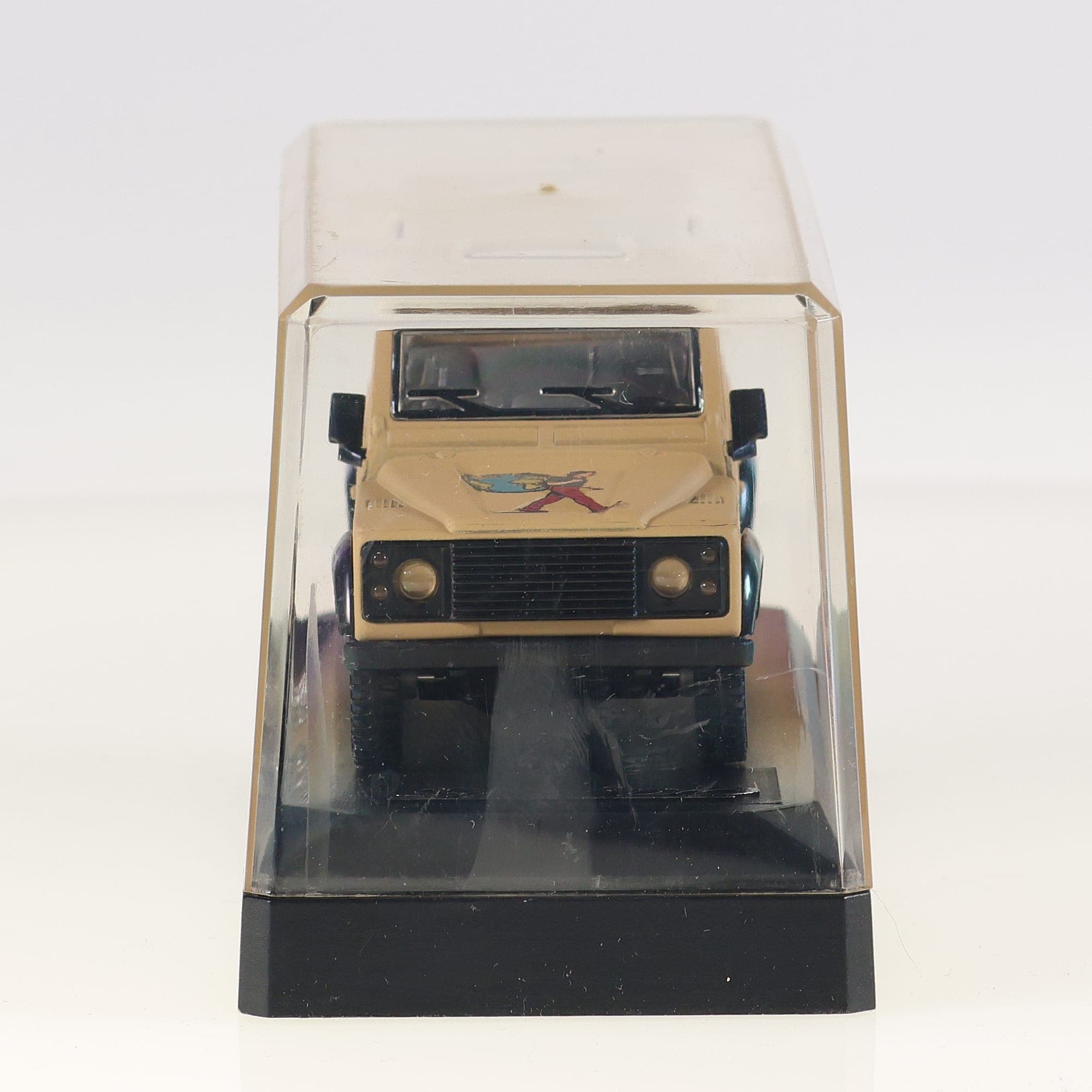 Land Rover Solido Defender 90 Guide du Routard 1/43 Beige/Blanc avec boîte — miniature 5