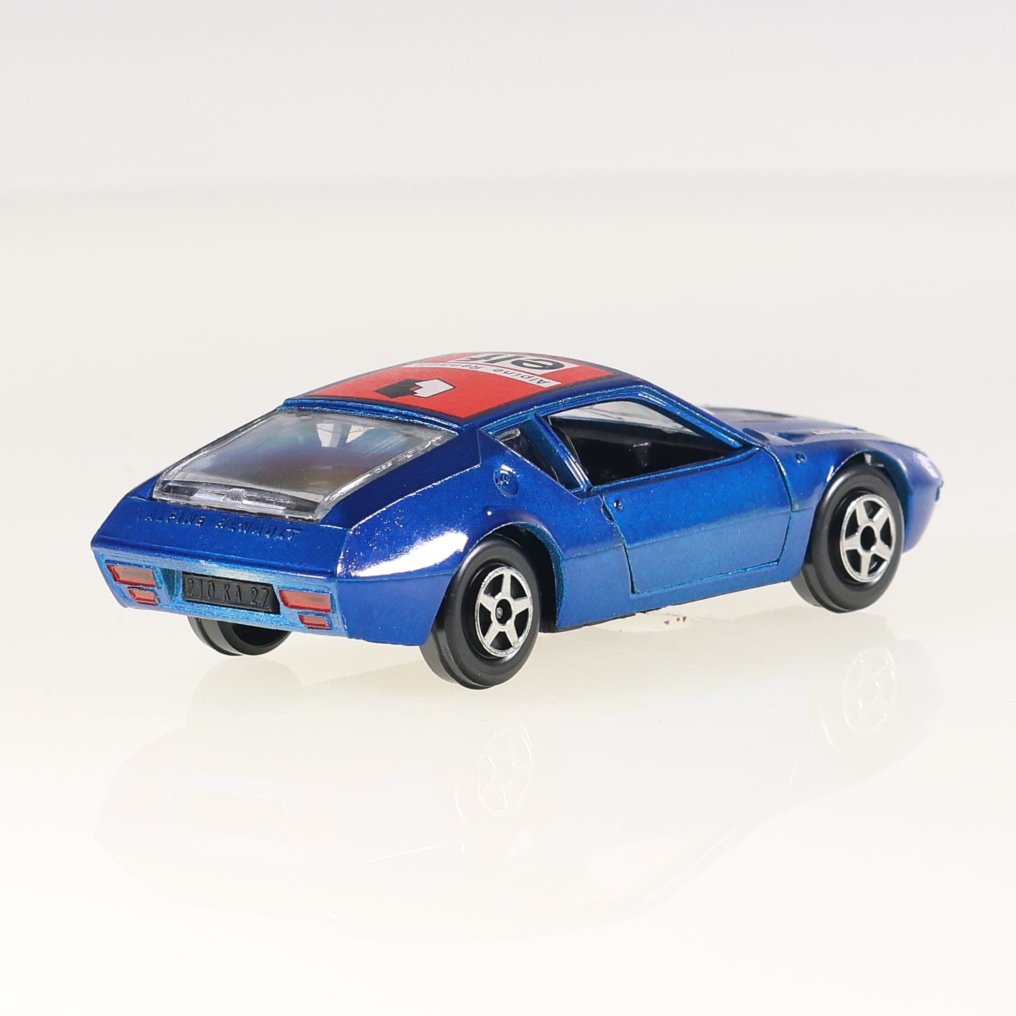 Norev 812 serie P Renault Alpine A310 Rallye  #4 1/43 Bleu mét. avec boîte — miniature 5