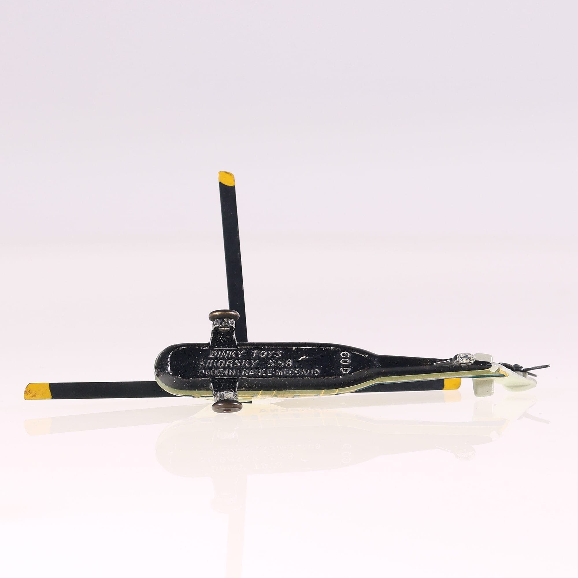 Dinky Toys 60D Sikorsky Hélicoptère Sikorsky S.58 Sabena 1/100 Blanc/bleu/jaune  — miniature 14