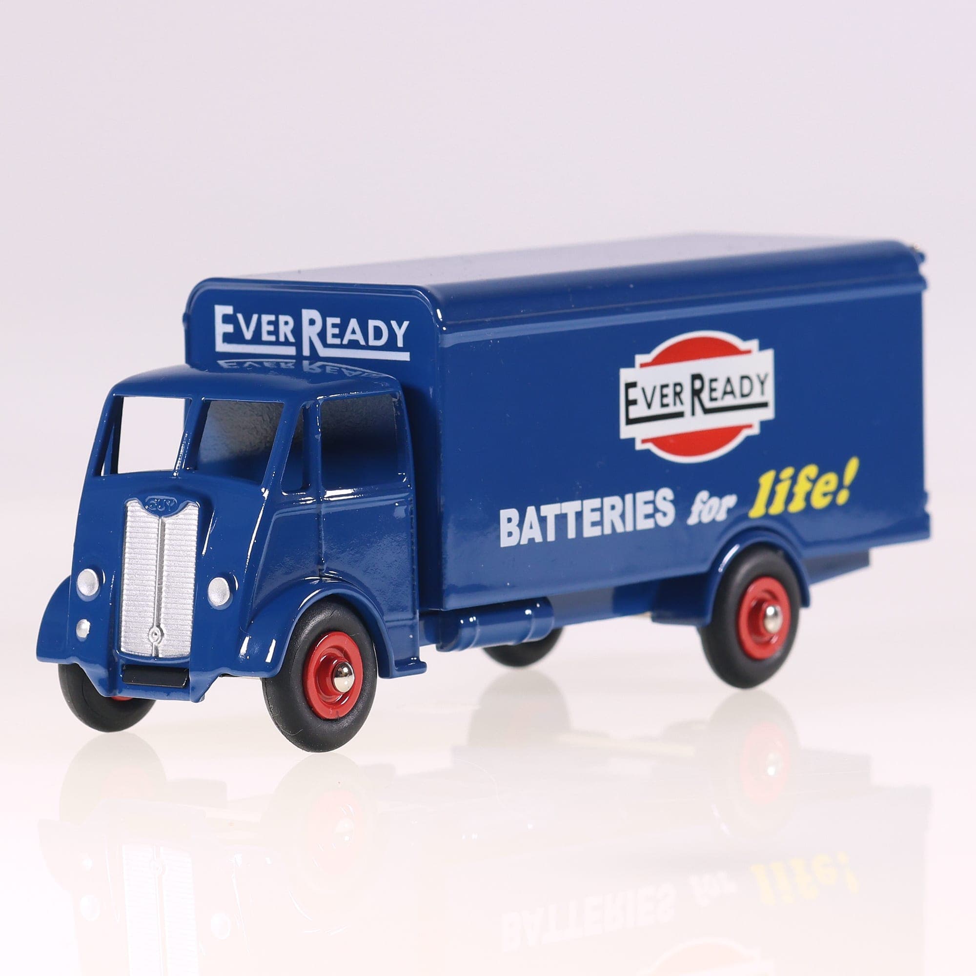 Dan-Toys DAN-214 Guy van Ever Ready Batteries 1/43 Bleu avec boîte — miniature 13