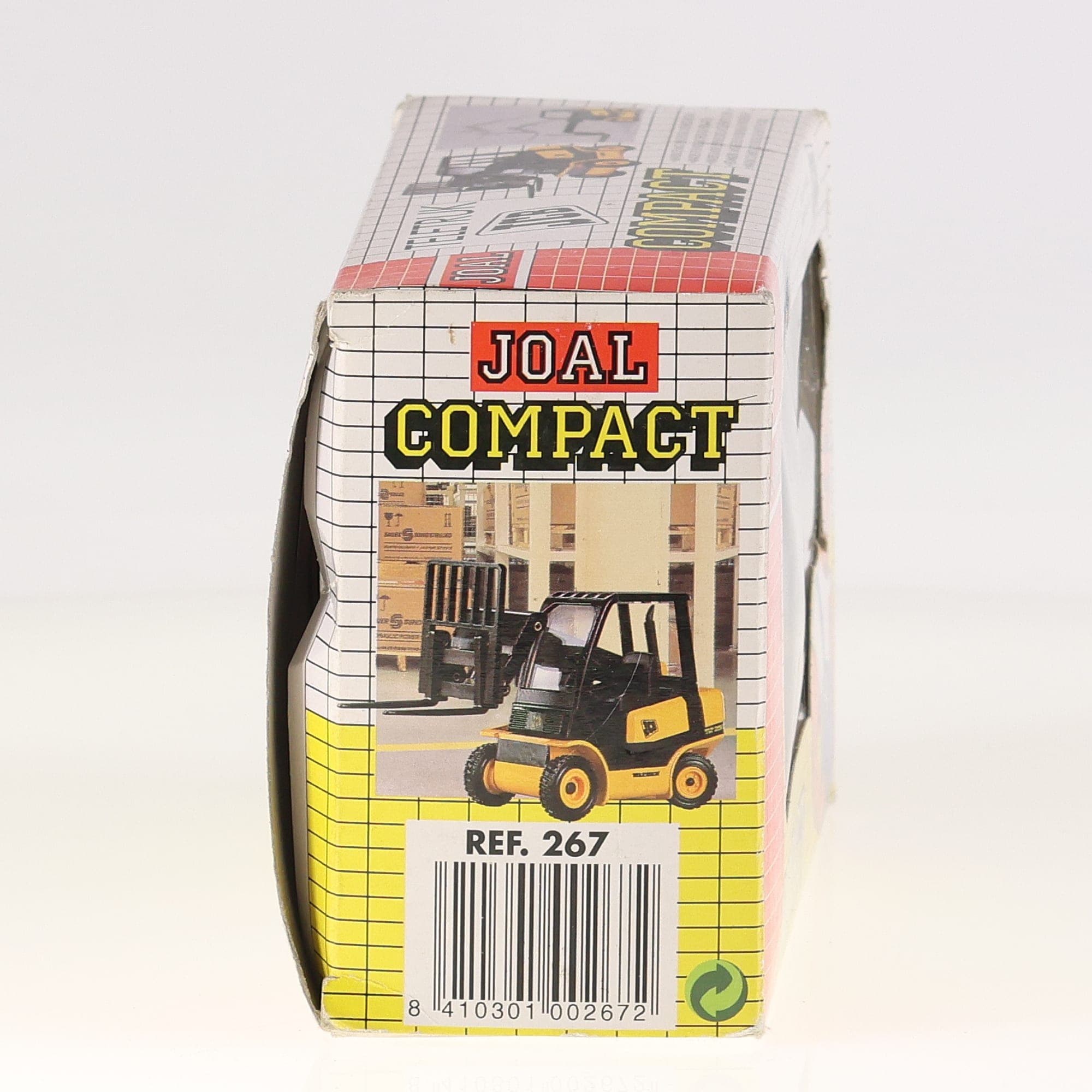 Joal 267 JCB Teletruk compact 1:35 Jaune et noir avec boîte — miniature 6