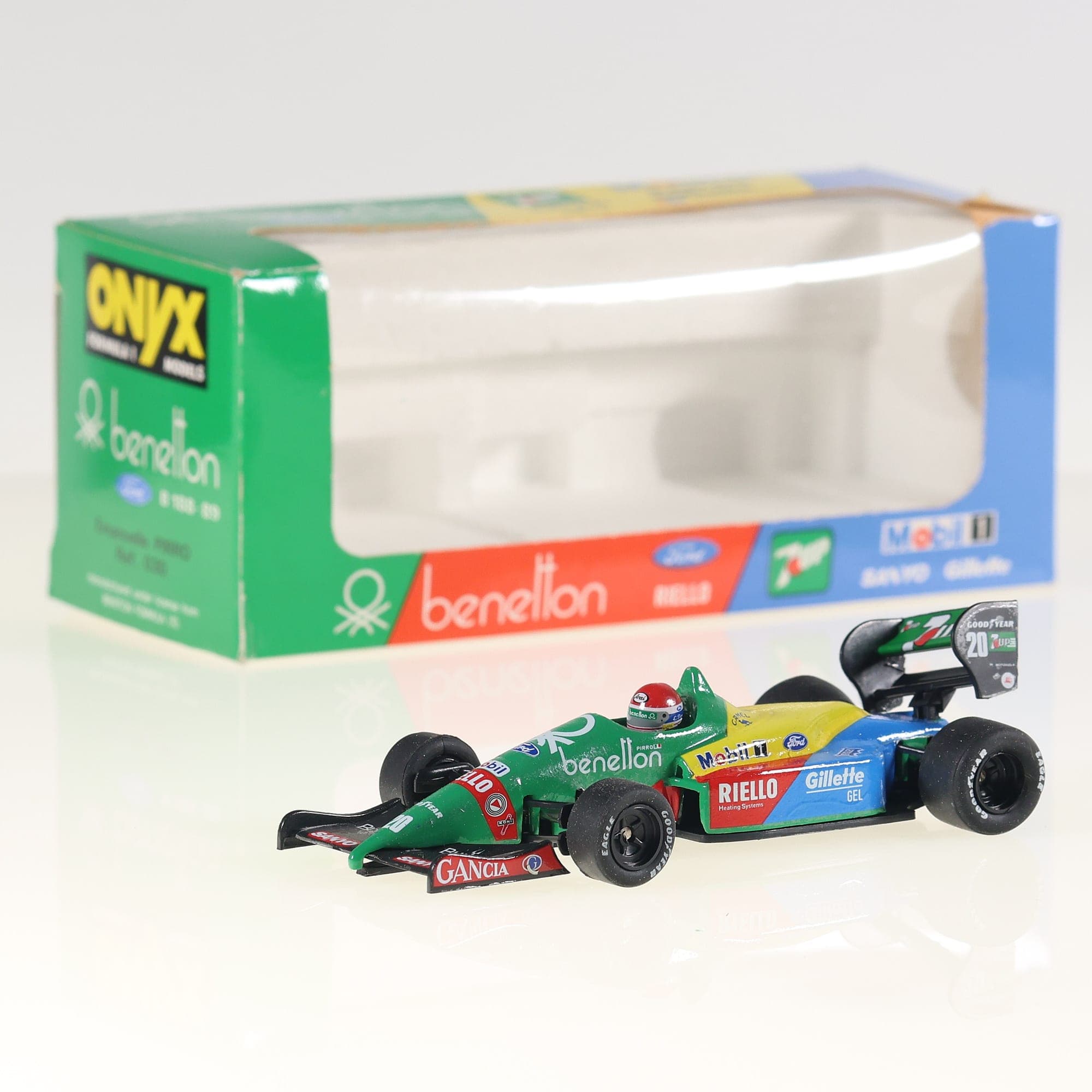 Onyx 30 Benetton Ford B188-89 Emanuelle Pirro #20 1/43