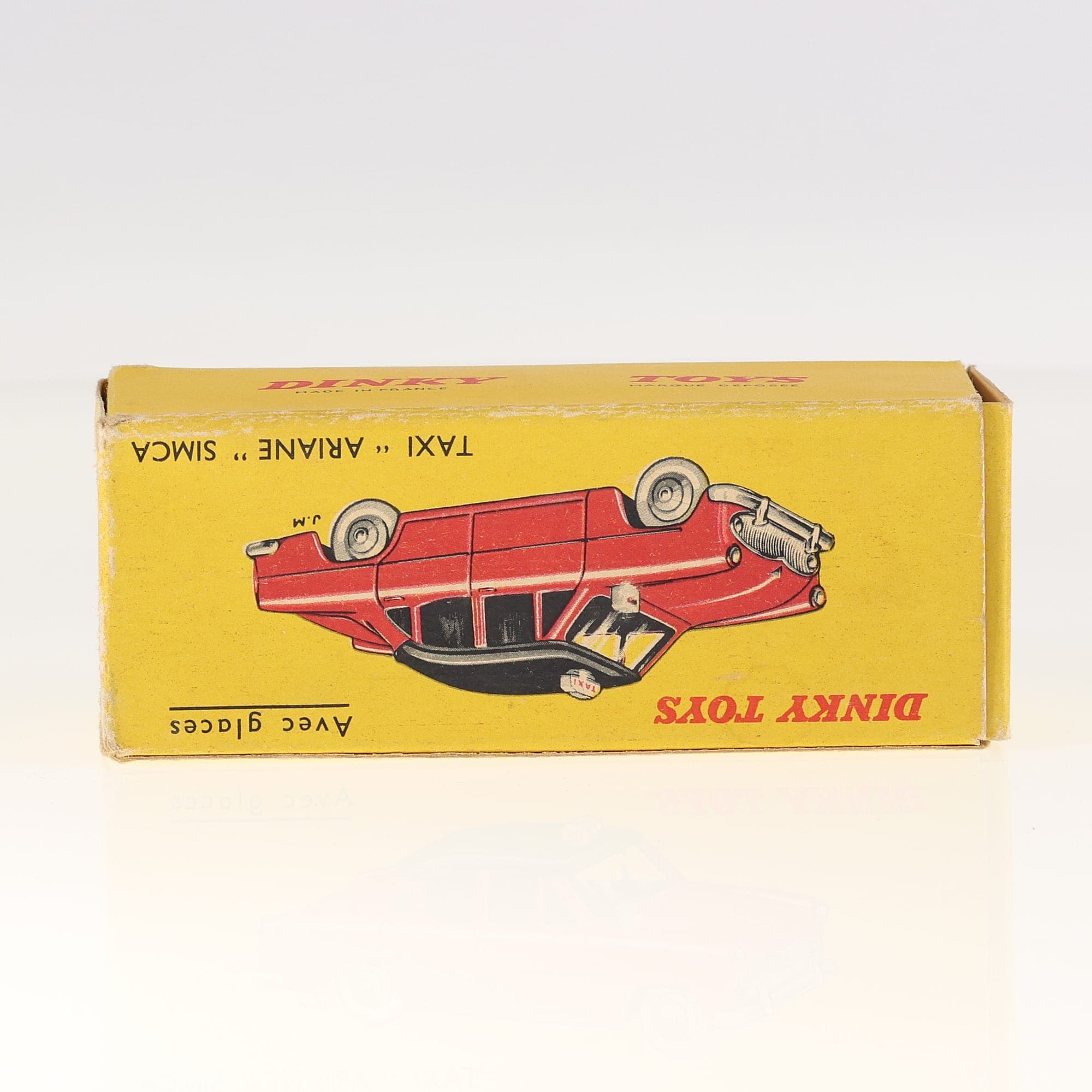 Dinky Toys 24 ZT  Simca Ariane Taxi 1/43 Bicolore avec boîte — miniature 5