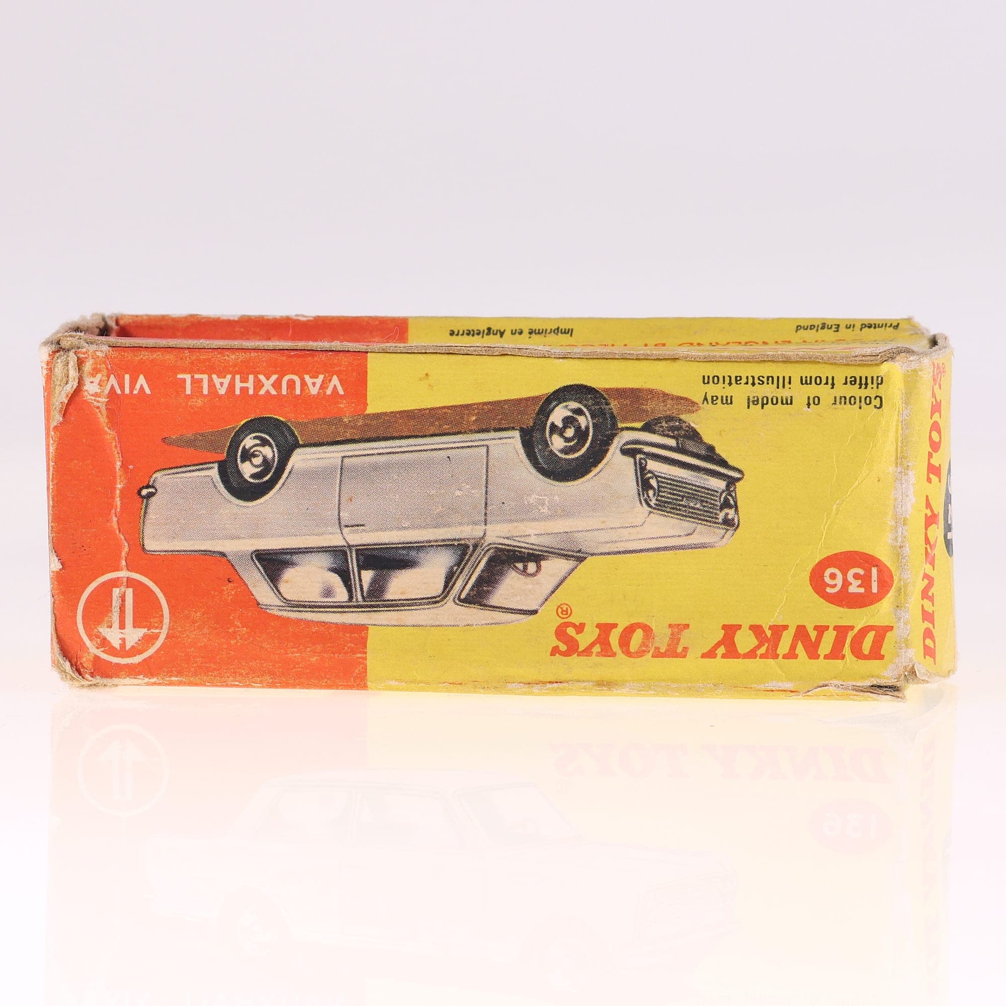 Dinky Toys GB n°136 Vauxhall Viva 1/43 Bleu métallisé état B avec boîte état C — miniature 5