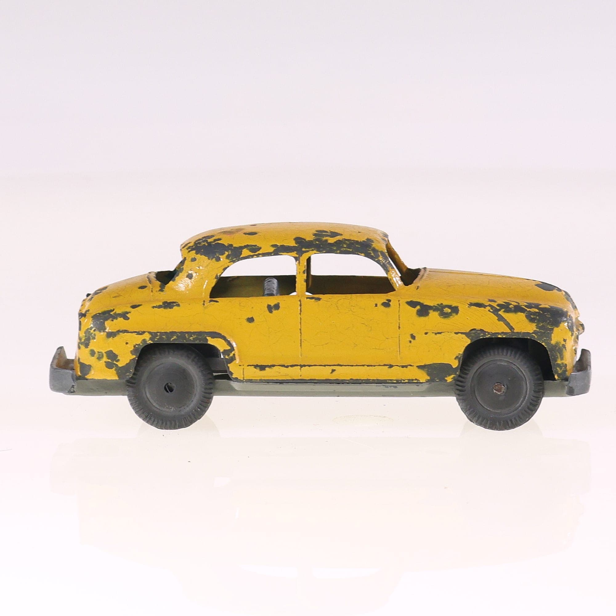 Solido tranformable baby Simca Aronde 1/43 Jaune Grade D sans boîte — miniature 6