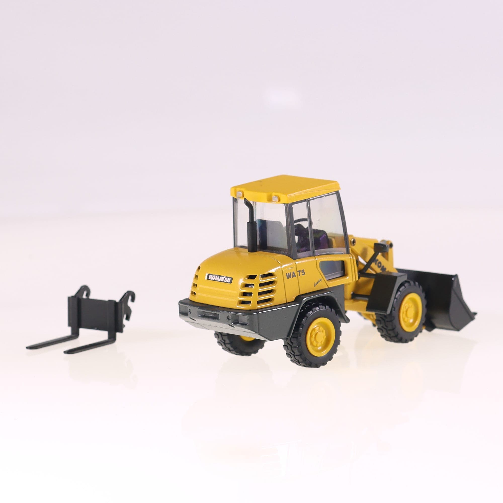 Conrad Komatsu WA 75 Jaune avec boîte — miniature 9