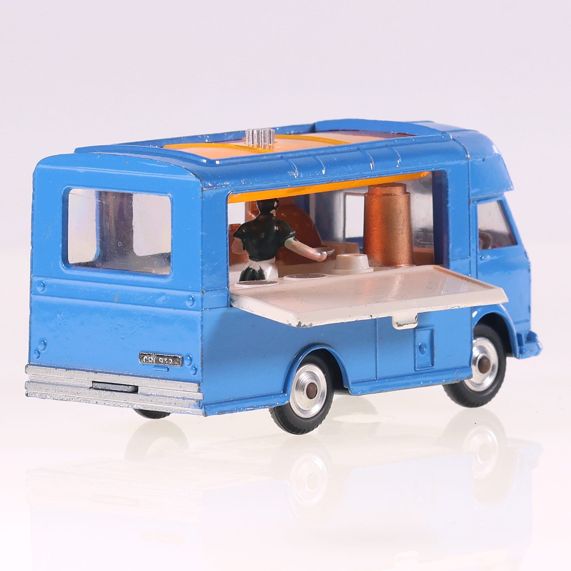 Corgi n° 471 Smith's Karrier Mobile Canteen 1/43 Bleu avec boîte — miniature 10