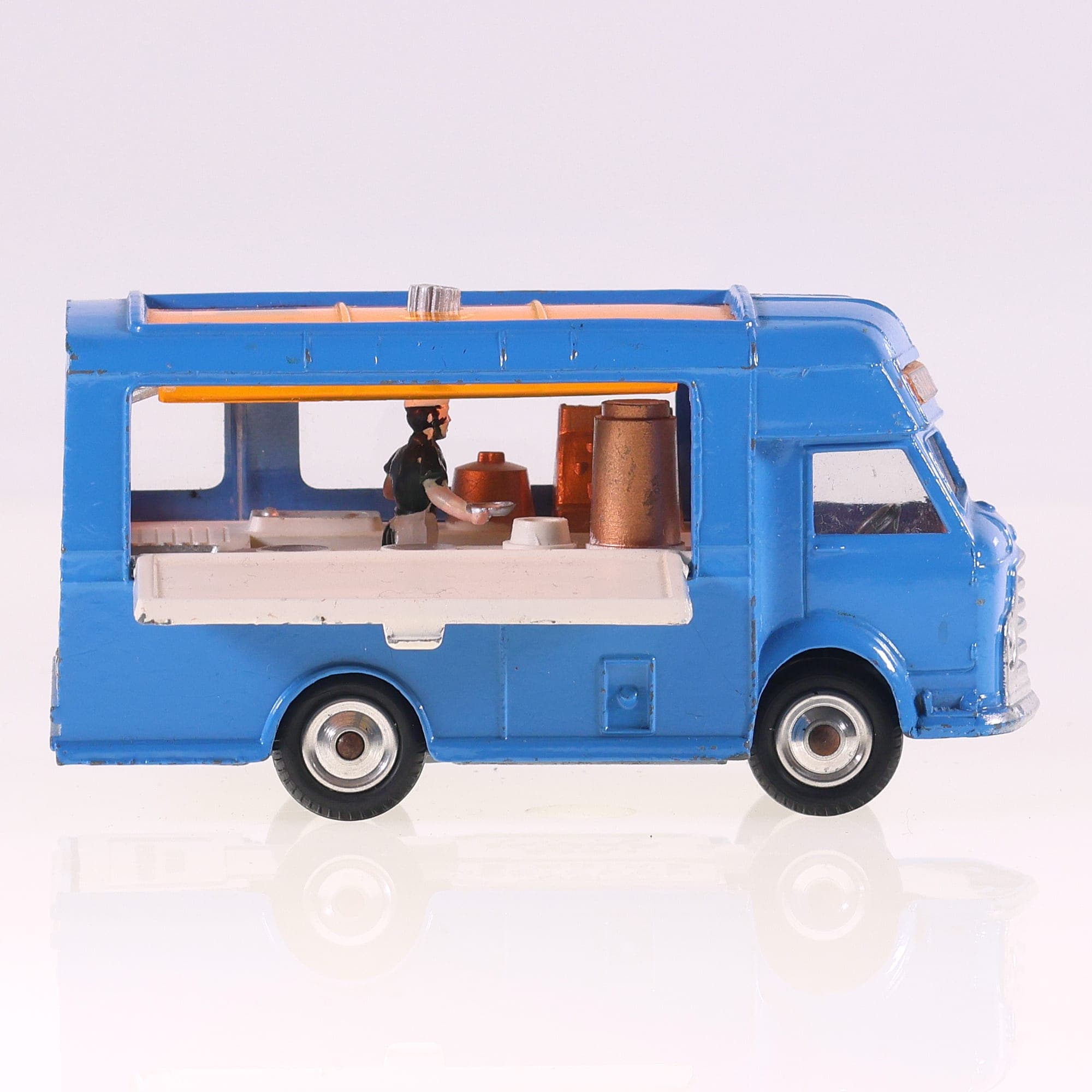 Corgi n° 471 Smith's Karrier Mobile Canteen 1/43 Bleu avec boîte — miniature 11
