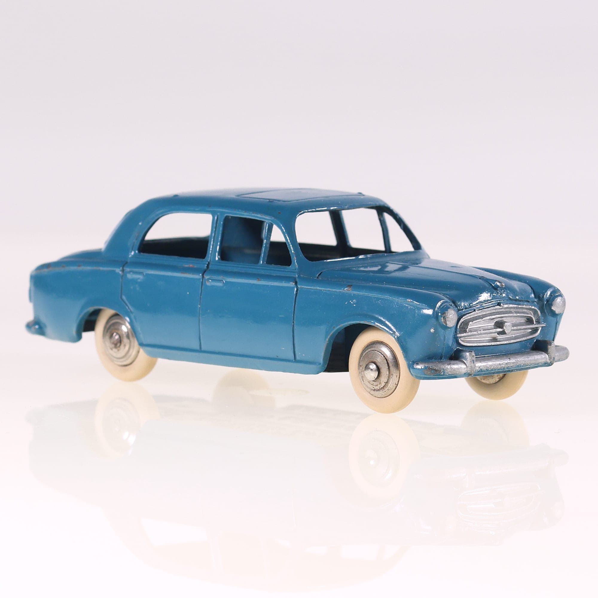 Dinky Toys 24B Peugeot 403 Berline 1/43 bleu nattier Grade B neuf avec boîte — miniature 11