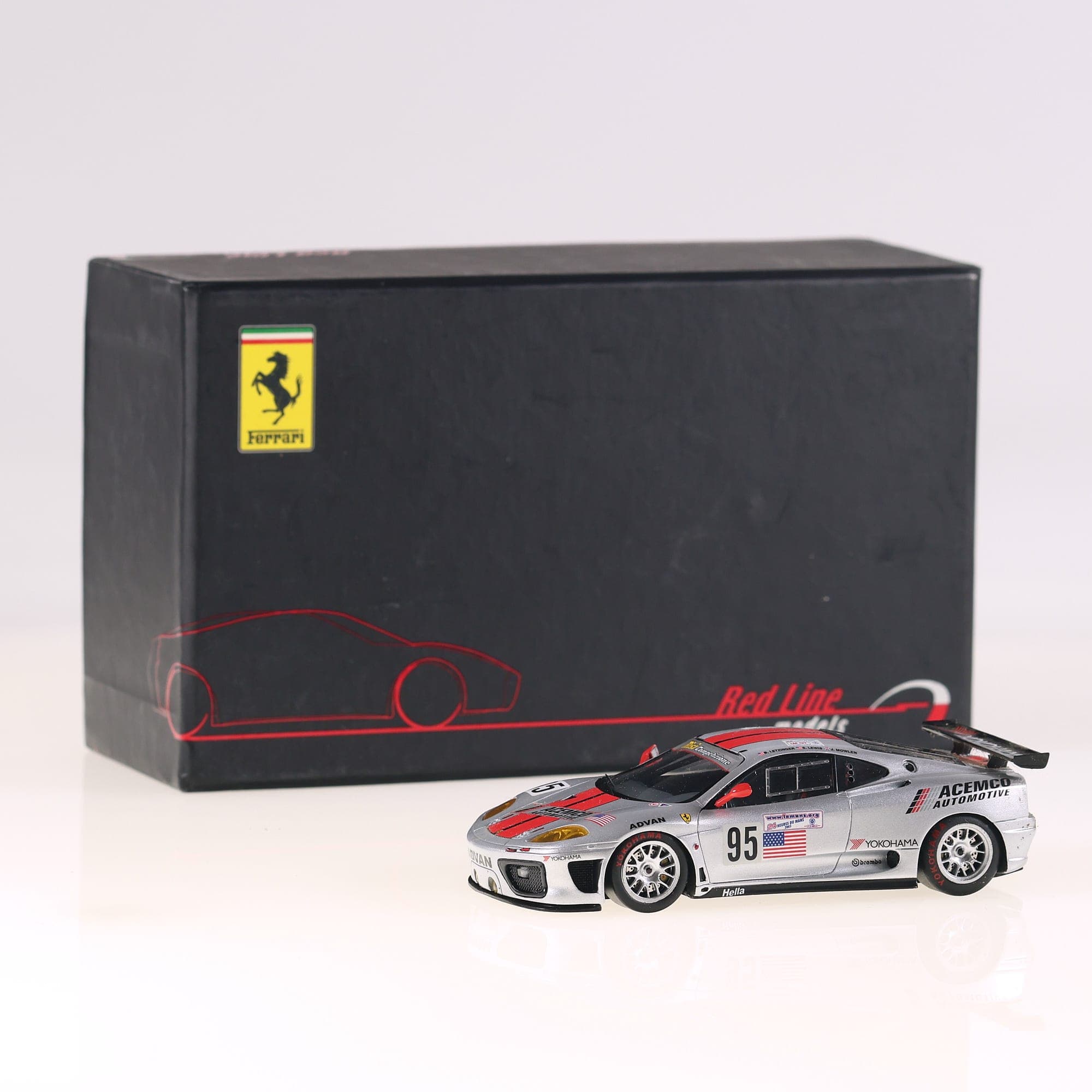 Red Line n° 95 Ferrari F360 Modena GT LM 2003 #95 1/43  — photo 1