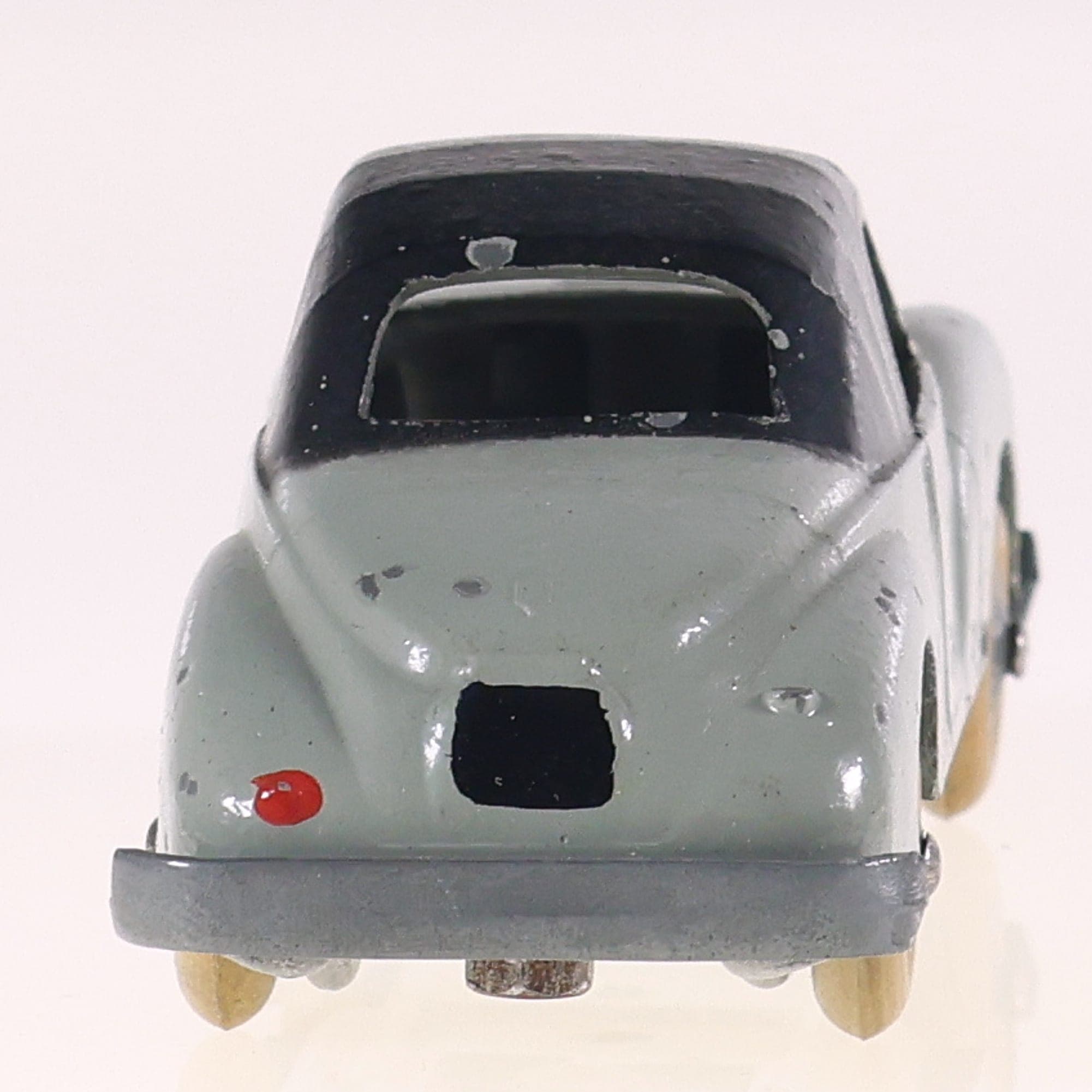 Solido transformable Baby Peugeot Peugeot 203 Cabriolet 1/43 Gris-vert état B — miniature 4