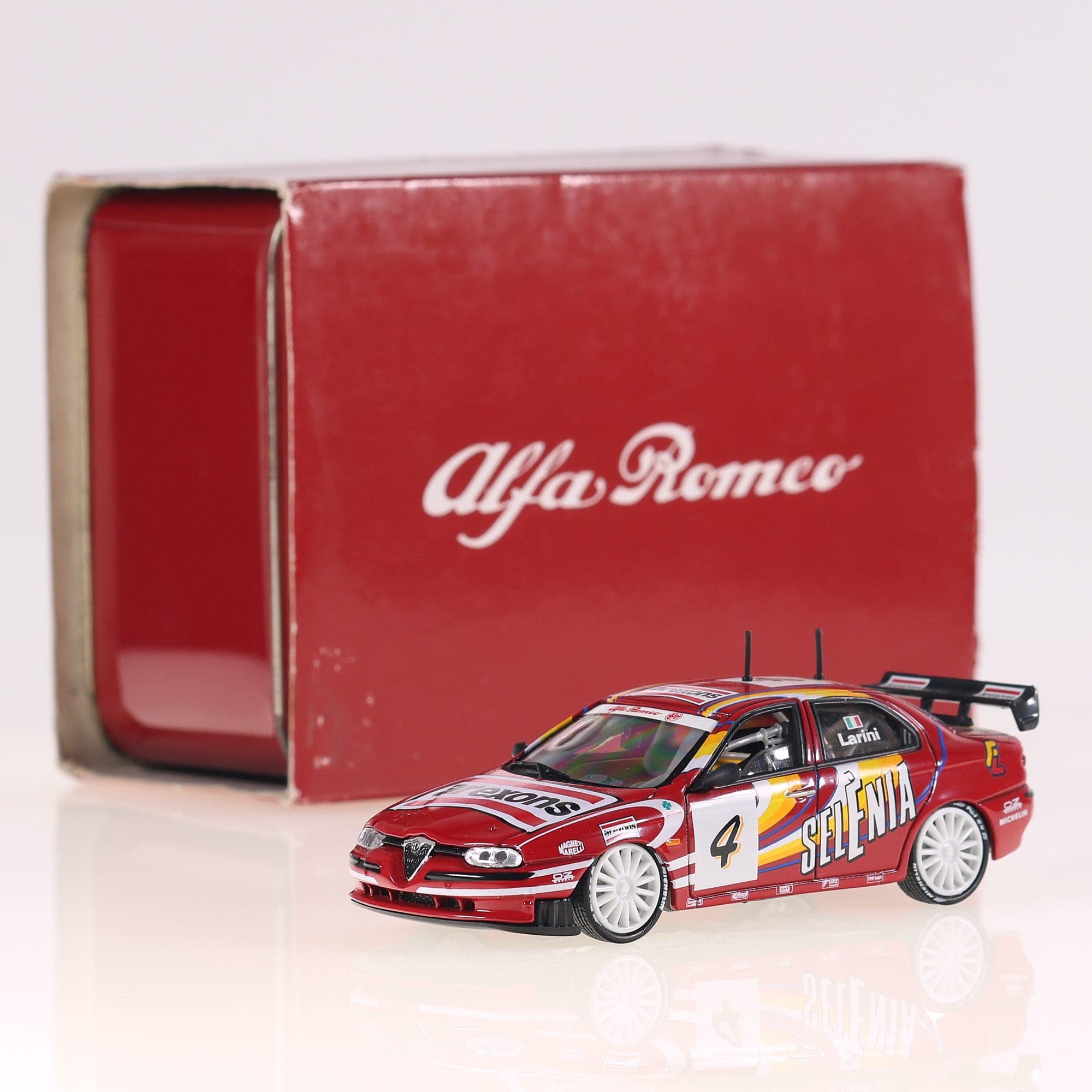 Solido 5915731 Alfa Romeo 156 Superturismo N Larini 1/43 Selenia neuf avec boite — photo 1