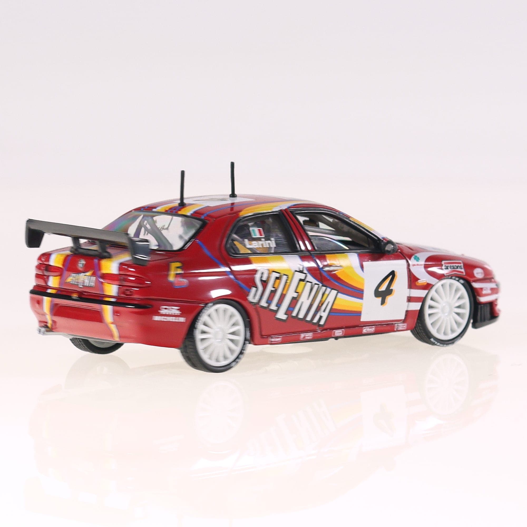 Solido 5915731 Alfa Romeo 156 Superturismo N Larini 1/43 Selenia neuf avec boite — miniature 9