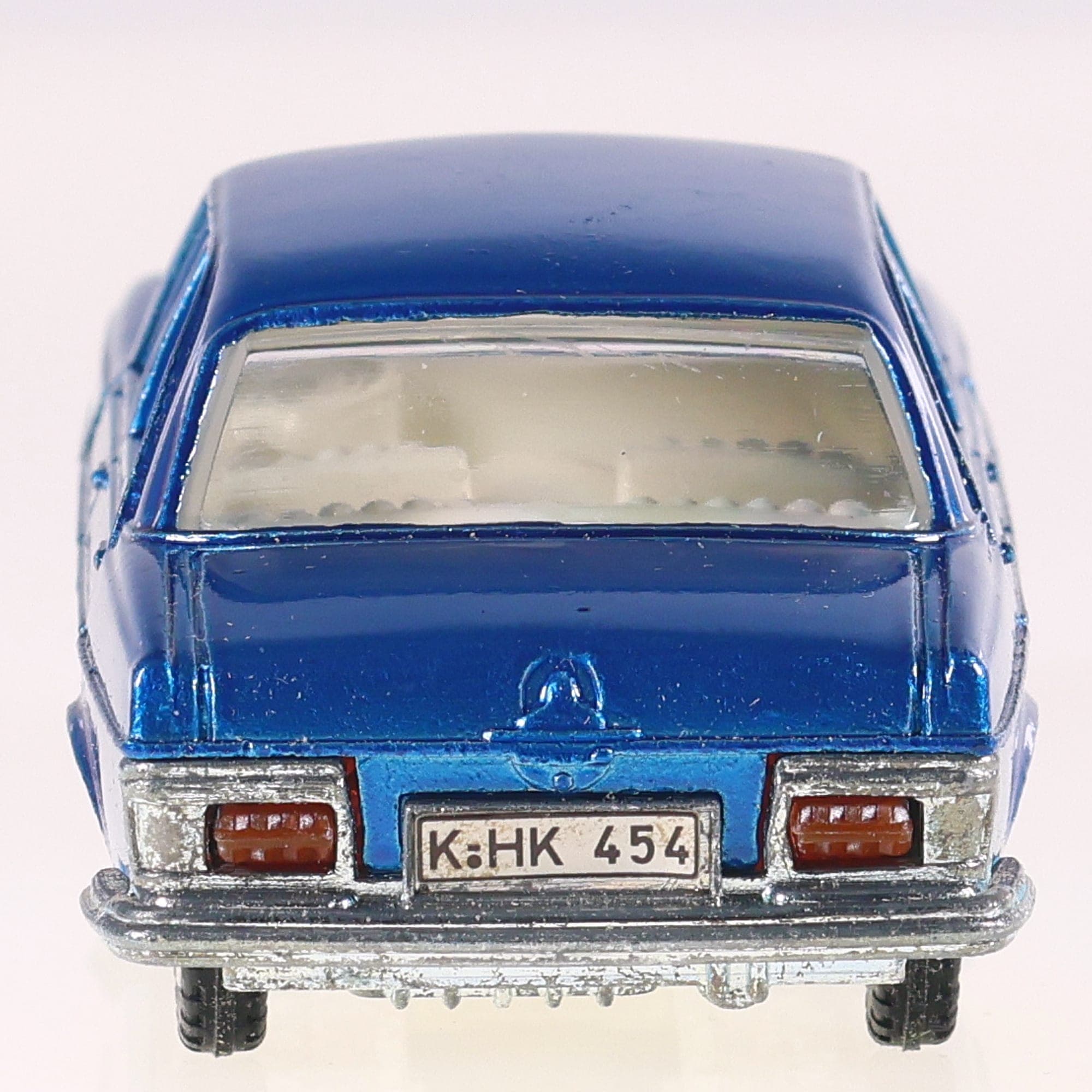 Dinky Toys GB n°160 Mercedes-Benz 220 SE 1/43 Bleu avec boîte — miniature 4