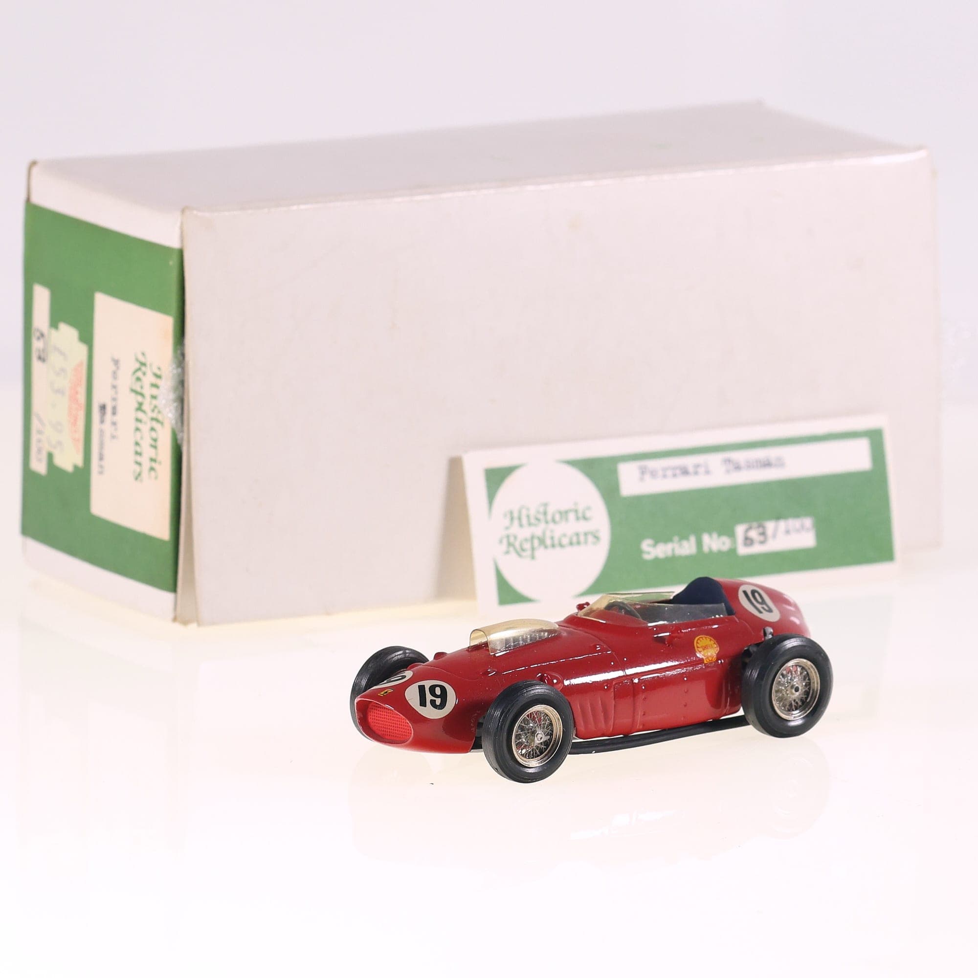 Historic Replicars Ferrari 246 Dino Tasman 1960 #19 1960 kit métal 1/43 n°53/100 — photo 1