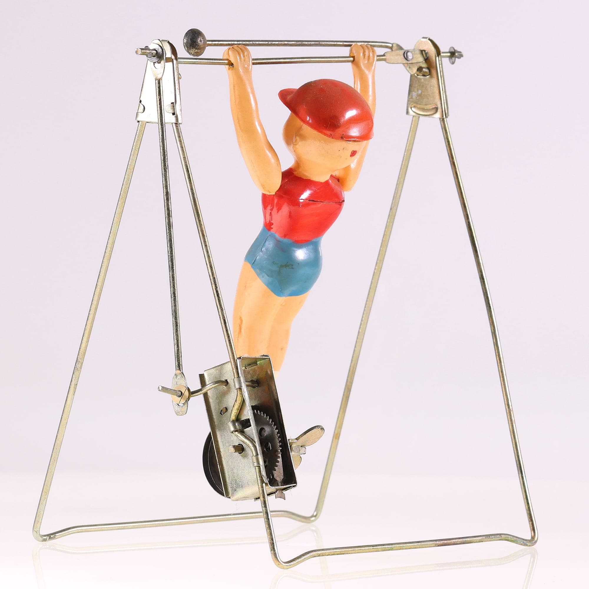 MS 014 Chine Single Bar Exercise Gymnaste jamais joué. Hauteur 18 cm — miniature 8
