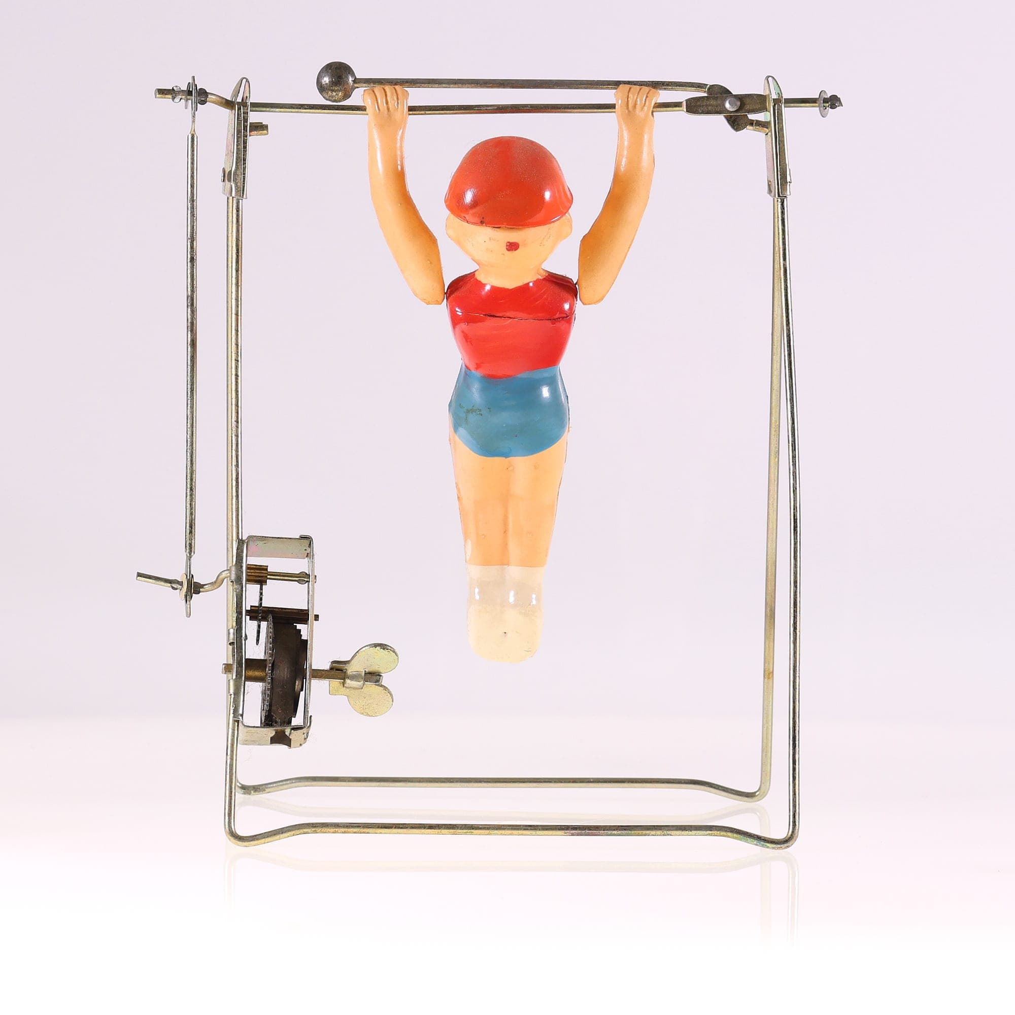 MS 014 Chine Single Bar Exercise Gymnaste jamais joué. Hauteur 18 cm — miniature 9
