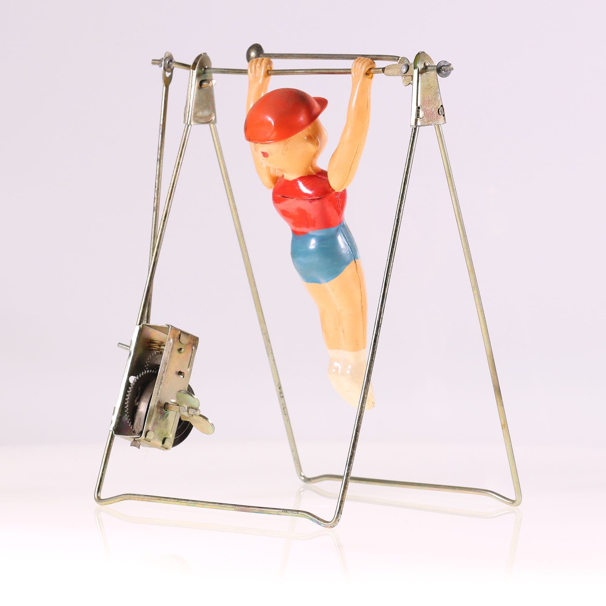 MS 014 Chine Single Bar Exercise Gymnaste jamais joué. Hauteur 18 cm — miniature 10