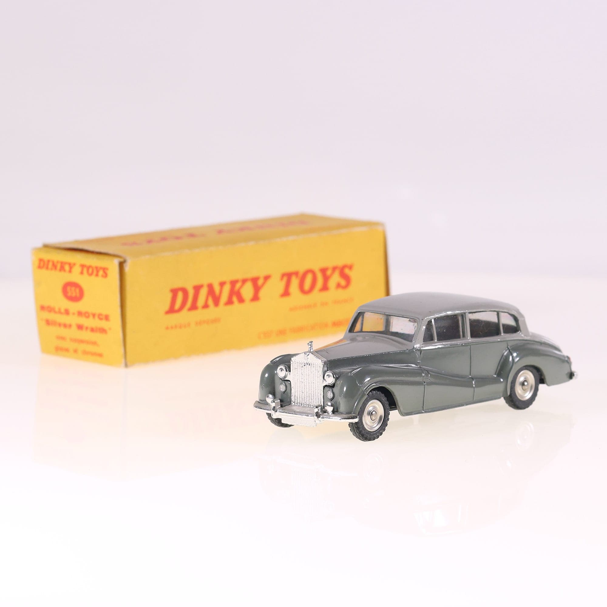 Dinky Toys France n° 551 Rolls-Royce Silver Wraith 1/43 en boîte — photo 1
