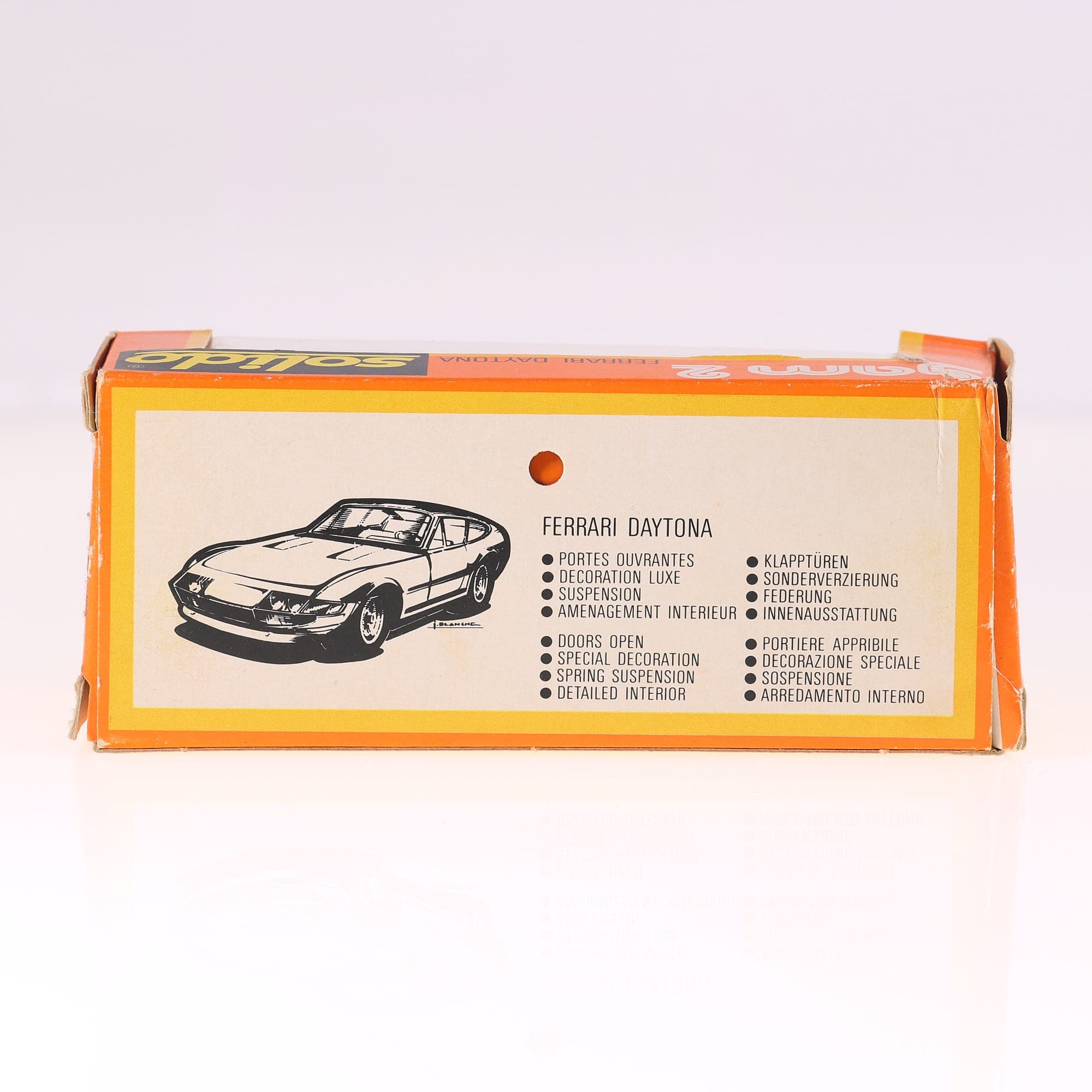 Solido n°16 Ferrari Daytona 365 GTB 4 Feraud #36 1/43 — miniature 5