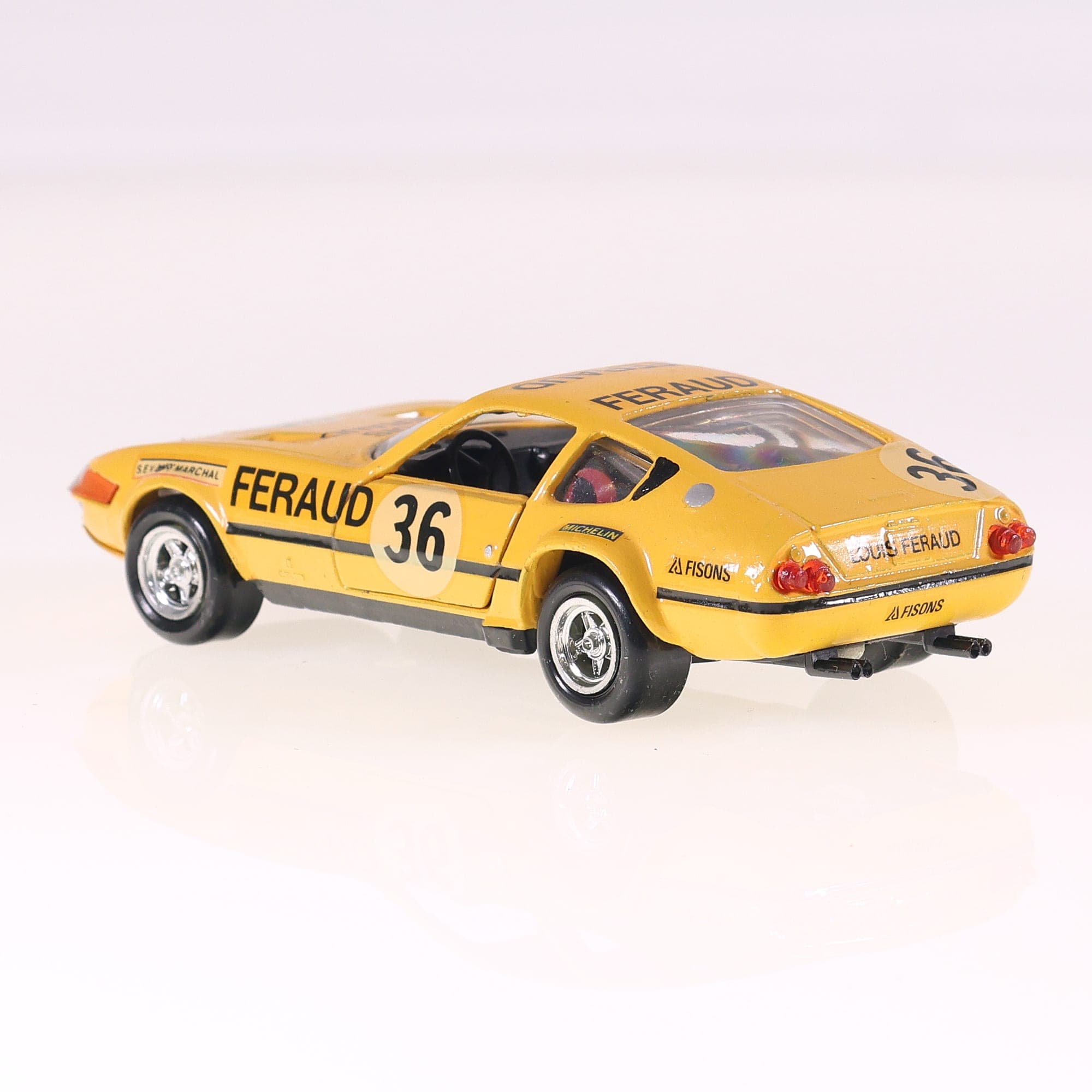 Solido n°16 Ferrari Daytona 365 GTB 4 Feraud #36 1/43 — miniature 7