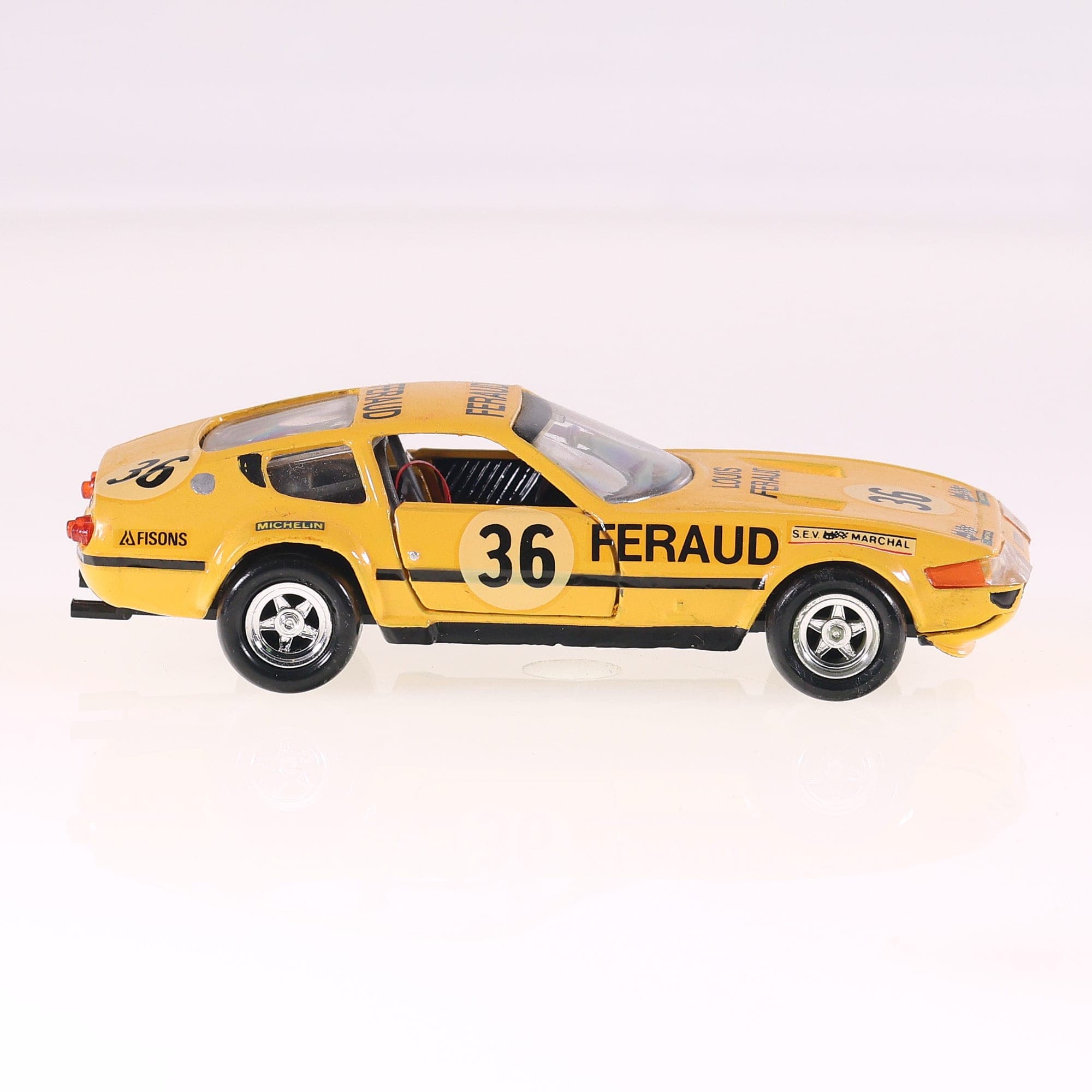 Solido n°16 Ferrari Daytona 365 GTB 4 Feraud #36 1/43 — miniature 10