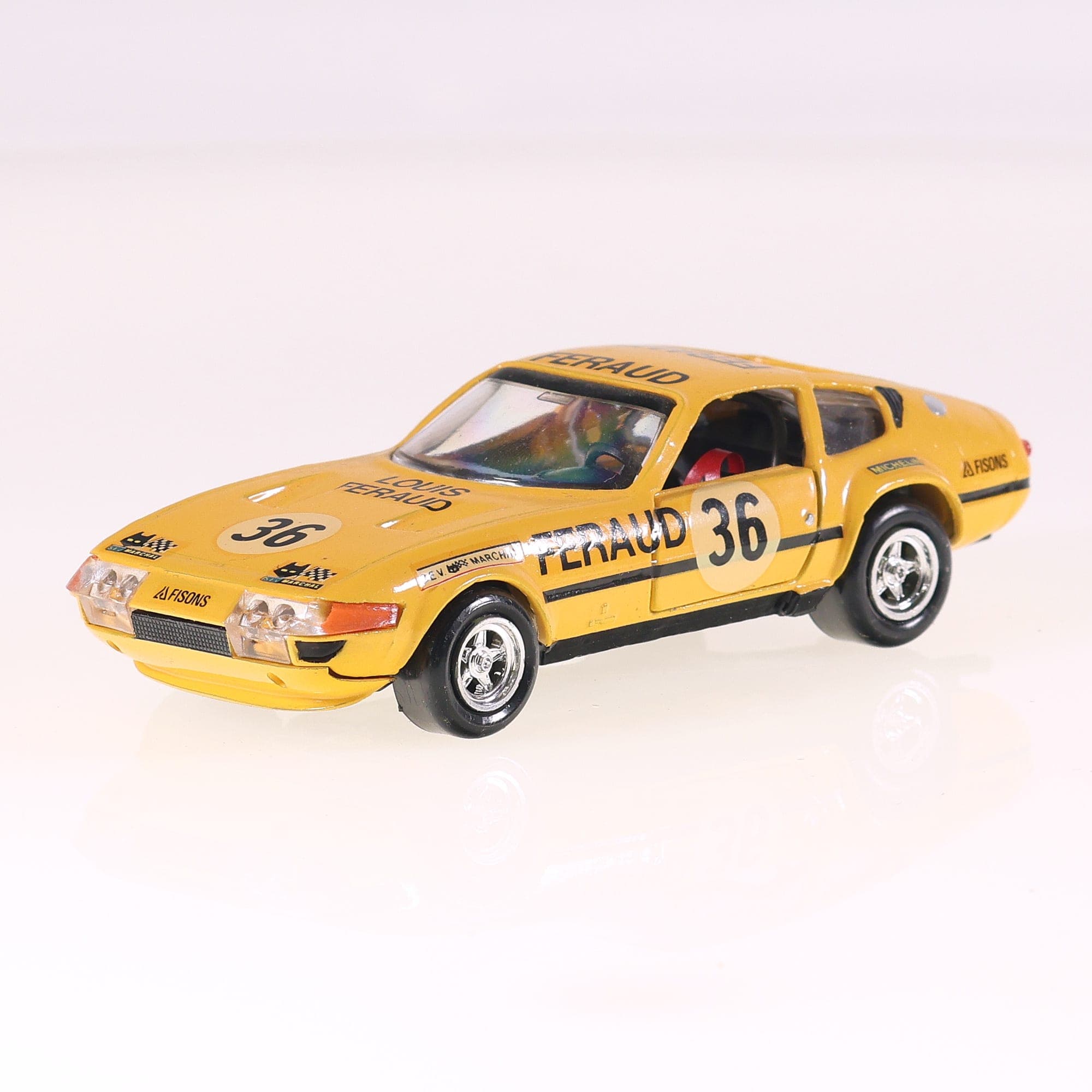 Solido n°16 Ferrari Daytona 365 GTB 4 Feraud #36 1/43 — miniature 13