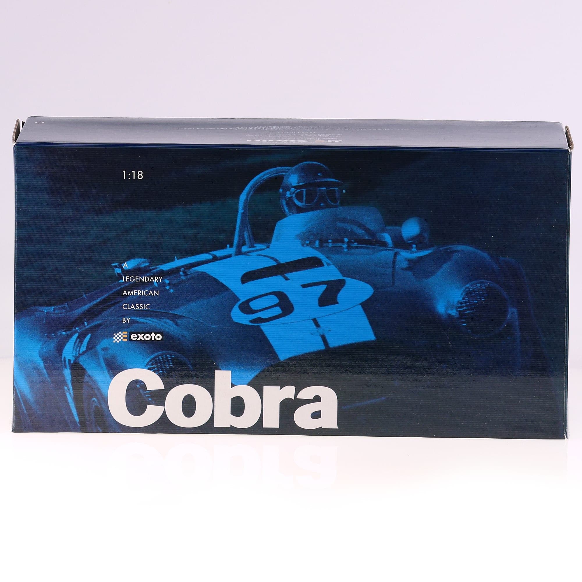 Exoto shelby COBRA 289 Roadster hardtop 1/18 Rouge avec boîte — miniature 3