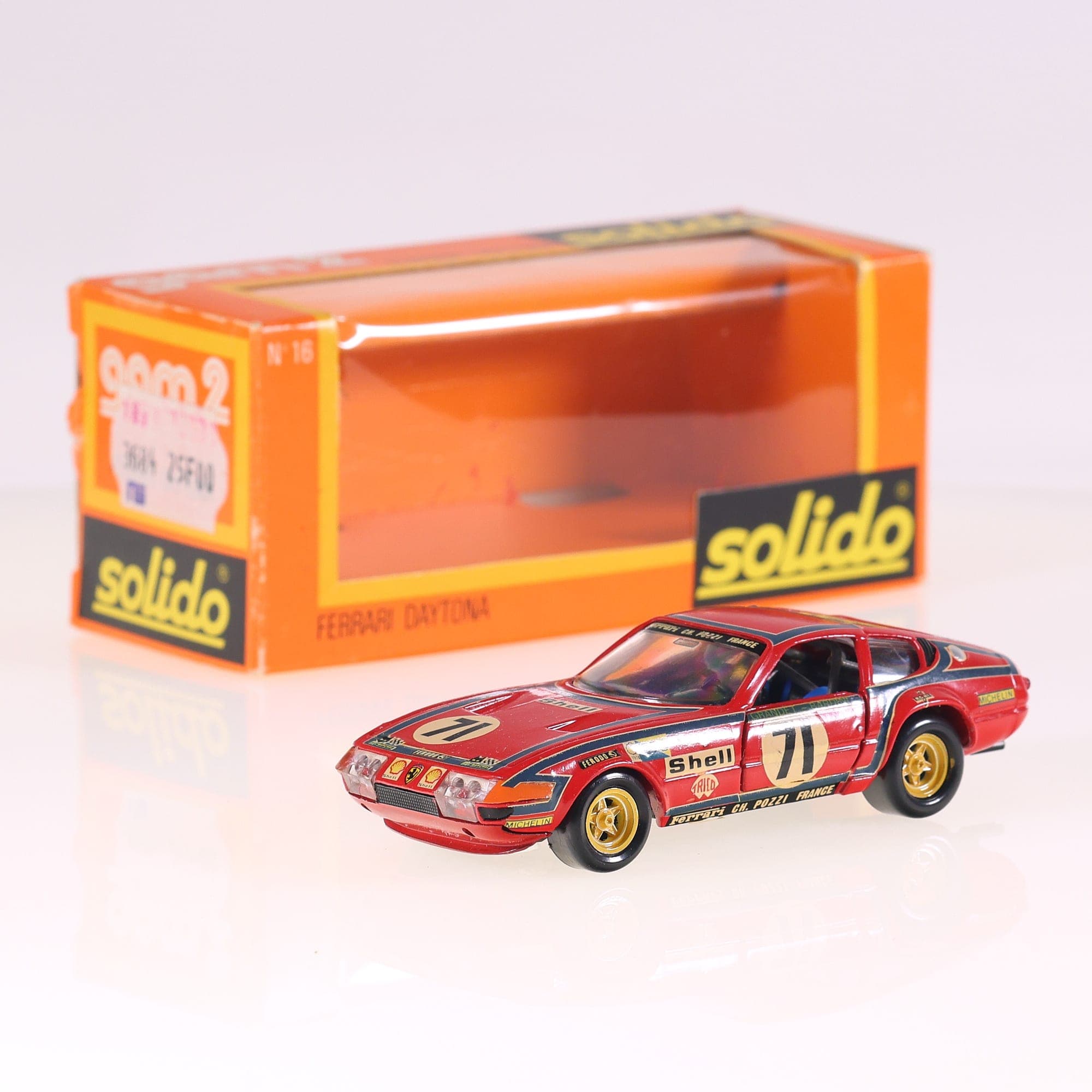 Solido n° 16 Ferrari Daytona 365 GTB 4 #71 1/43