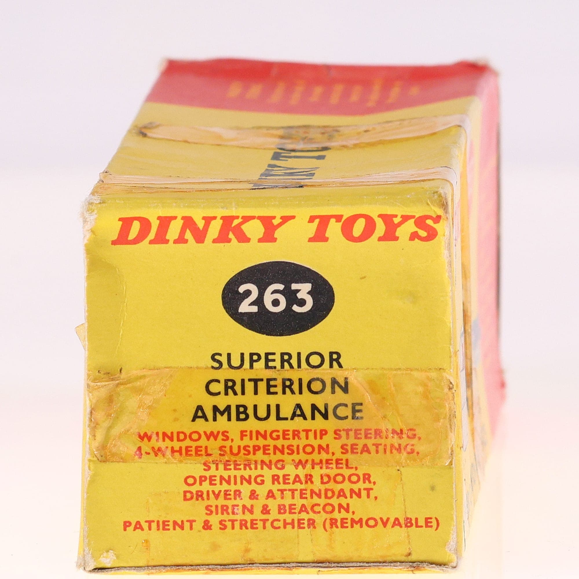 Dinky Toys 263 Pontiac Superior Criterion Ambulance 1/43 Blanc Grade B avec boît — miniature 5