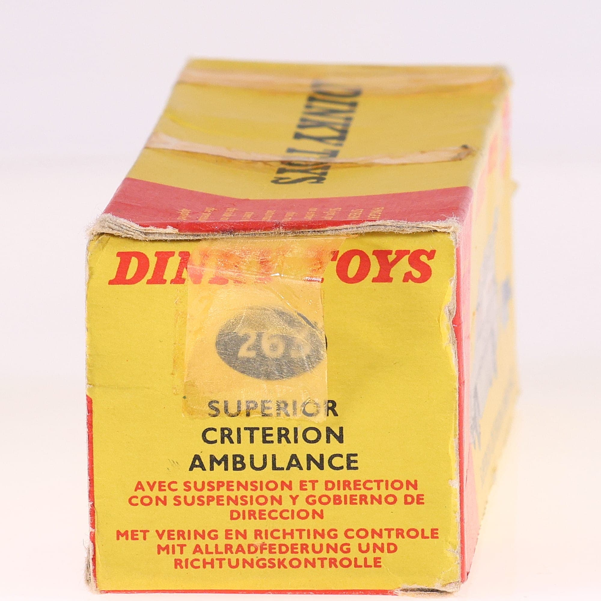 Dinky Toys 263 Pontiac Superior Criterion Ambulance 1/43 Blanc Grade B avec boît — miniature 7