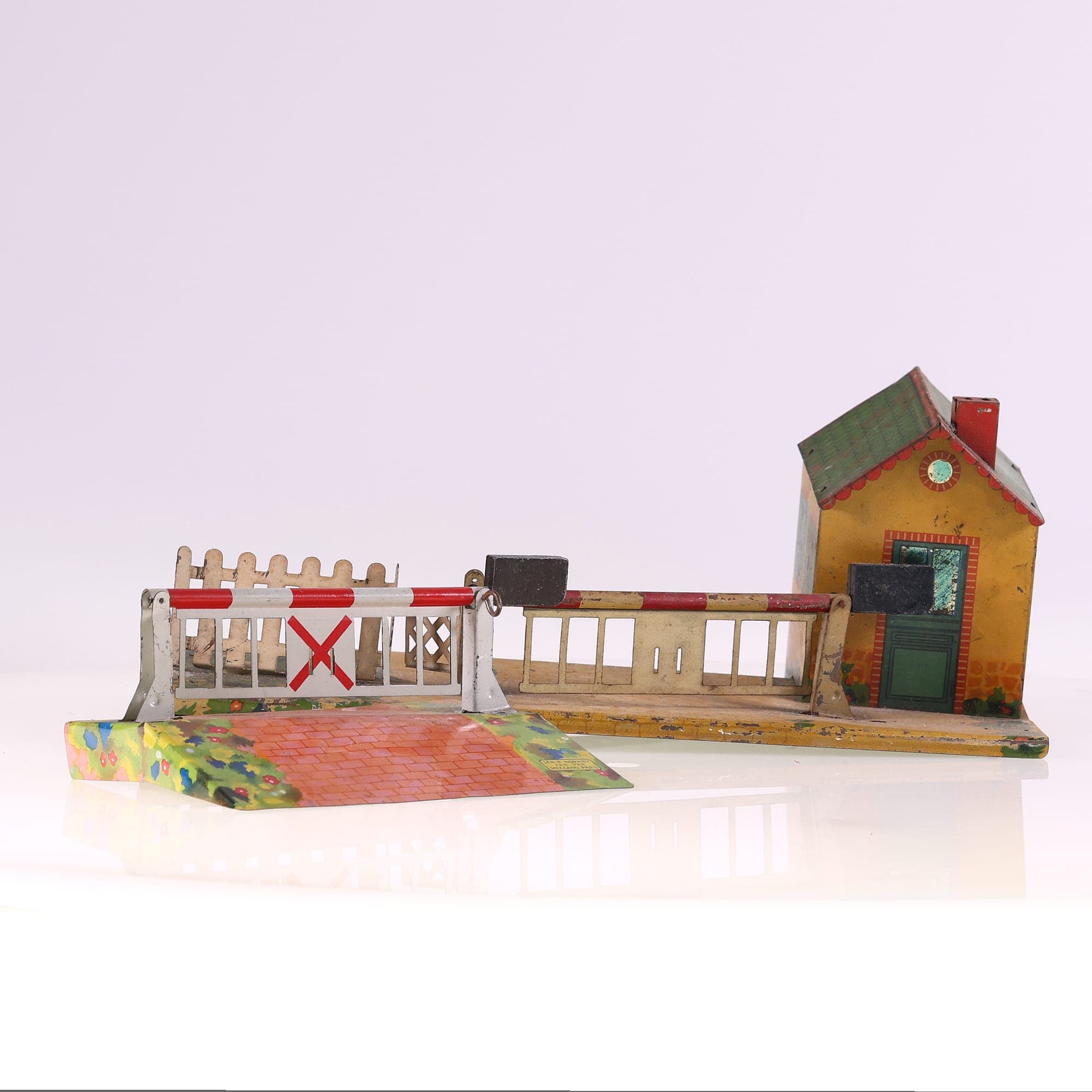 Hornby France passage à niveau +cabane Garde-barrière O Grade C sans boîte