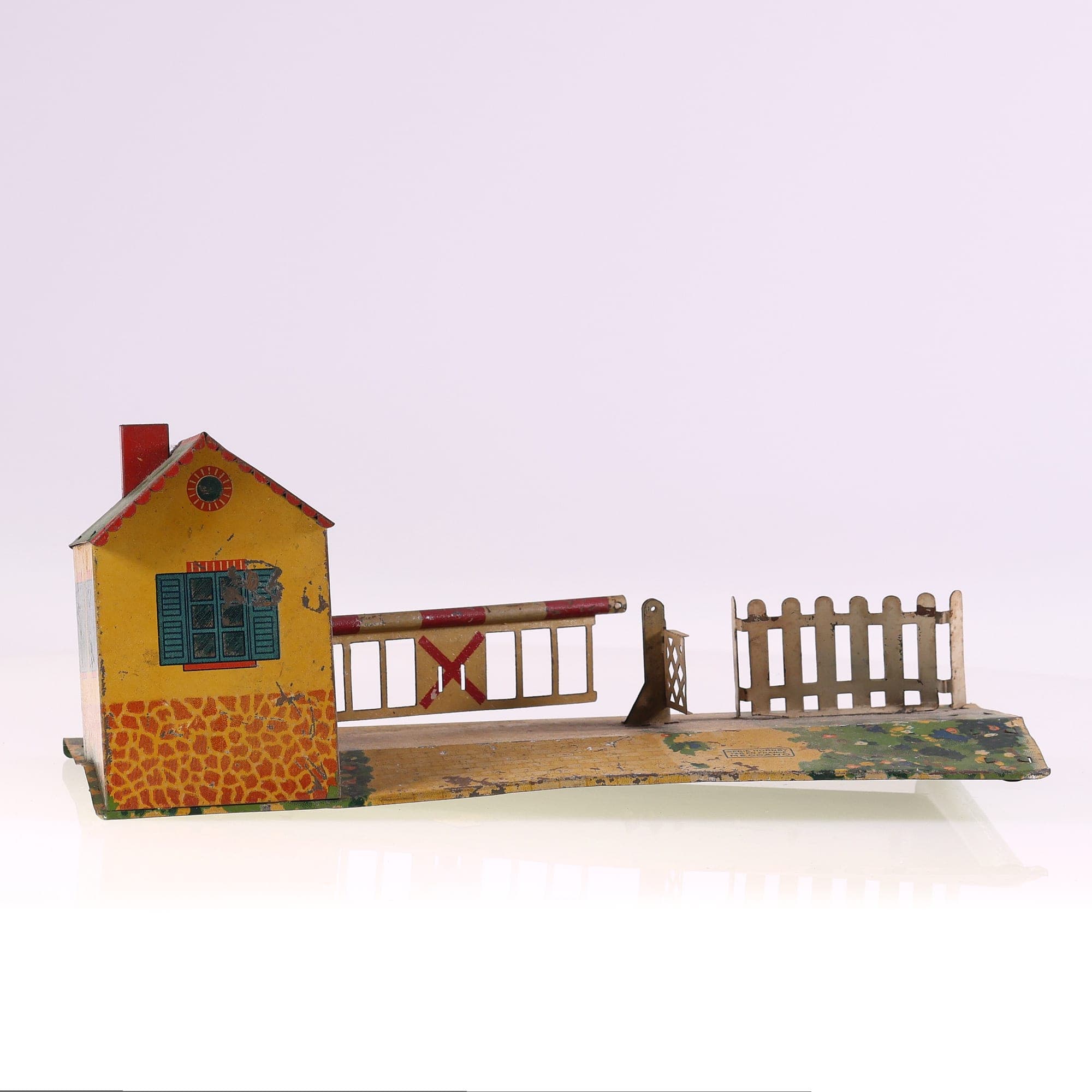 Hornby France passage à niveau +cabane Garde-barrière O Grade C sans boîte — miniature 4