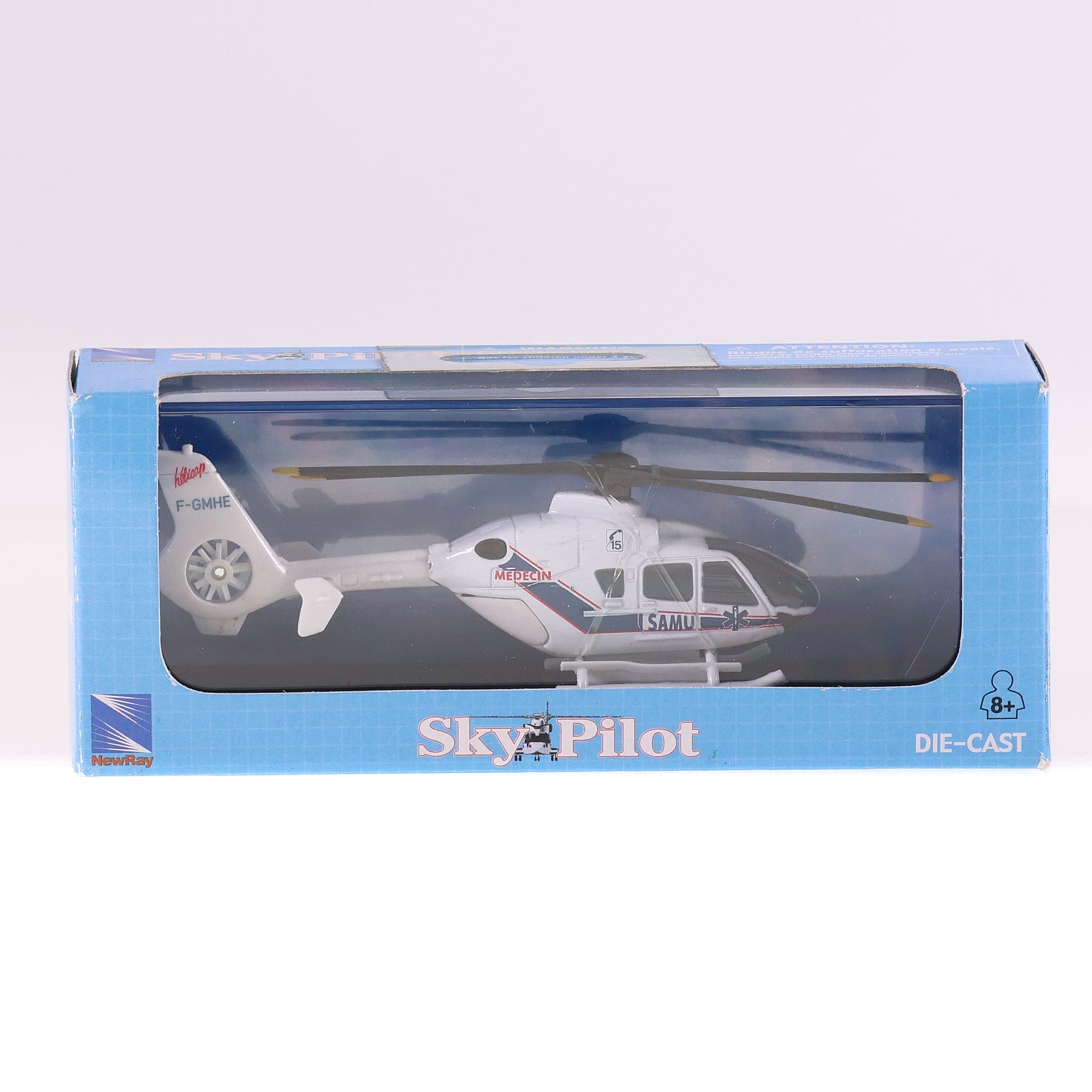 New Ray 29716 eurocopter Blanc neuf avec boîte — miniature 10