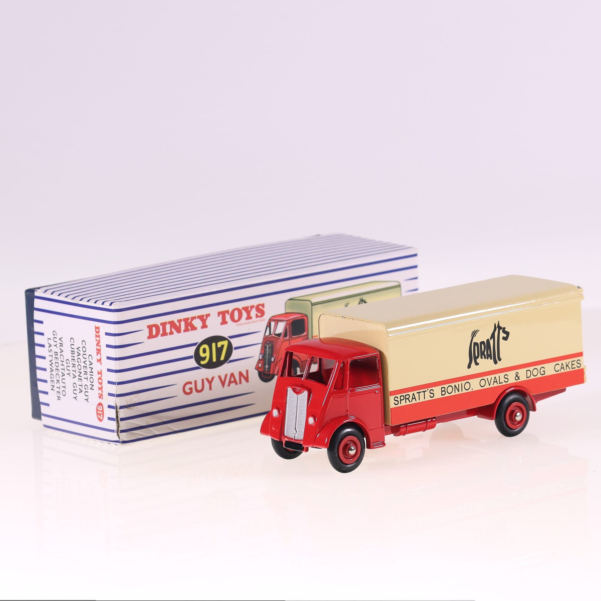 Atlas 917 Guy Dinky toys Van 1/43 Bicolore avec boîte