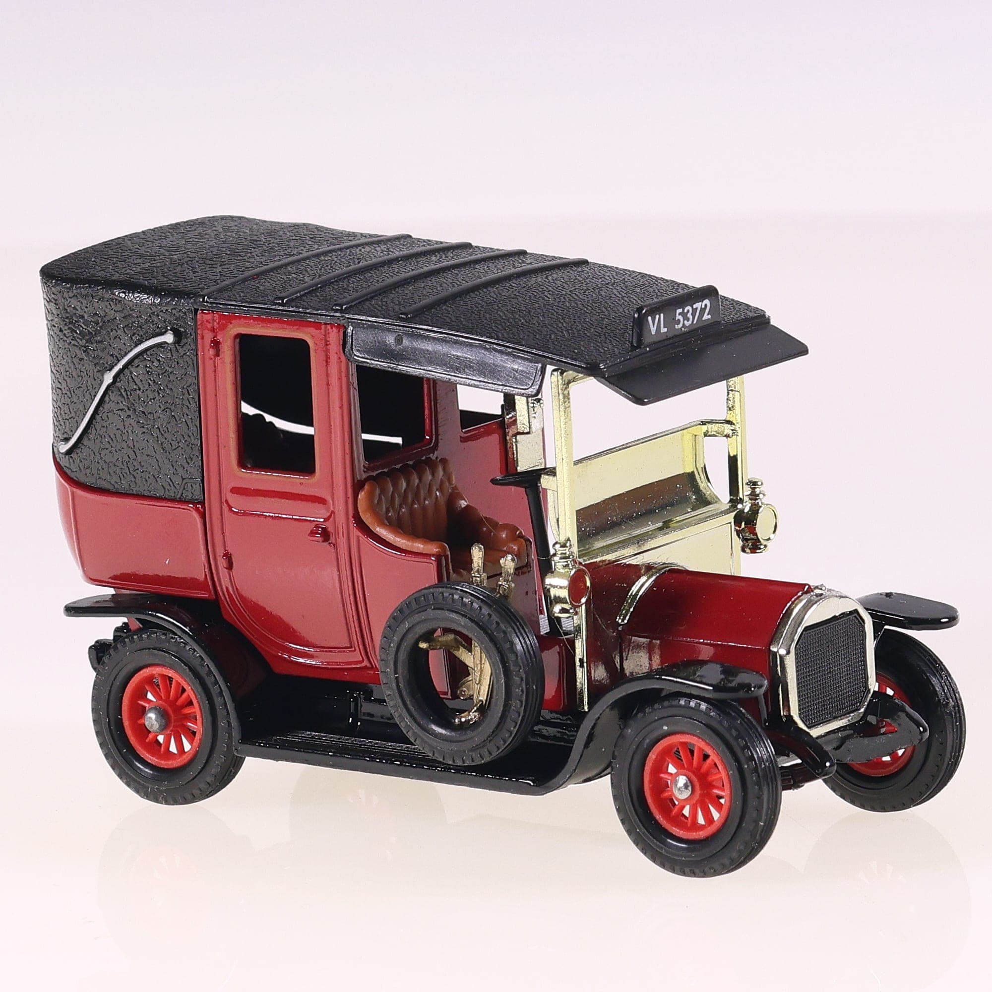 Matchbox Y-28 Unic Taxi 1907 1/42 Bicolore avec boîte — miniature 10