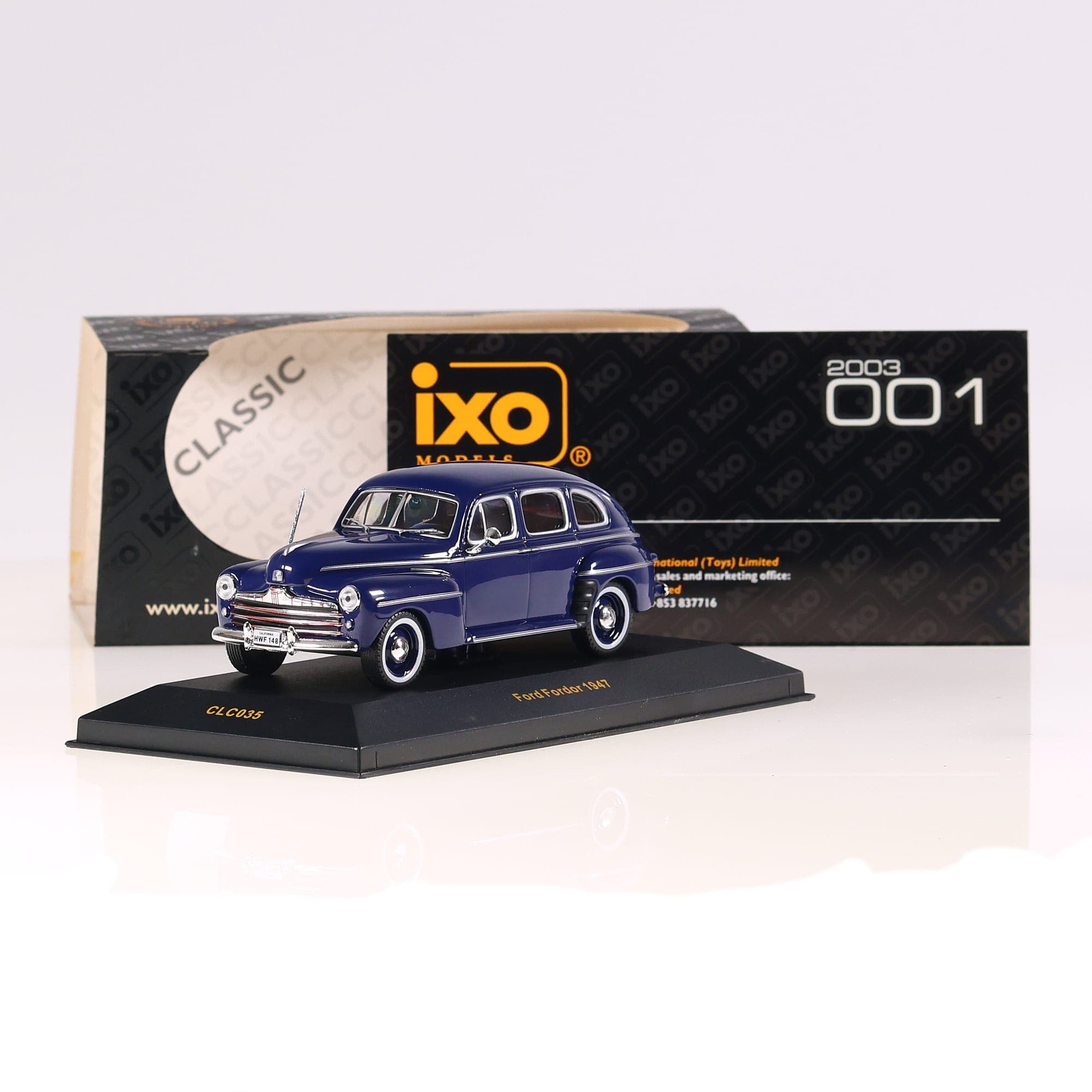 IXO CL C035 Ford Fordor 1947 1/43 Bleu neuf avec boîte — photo 1