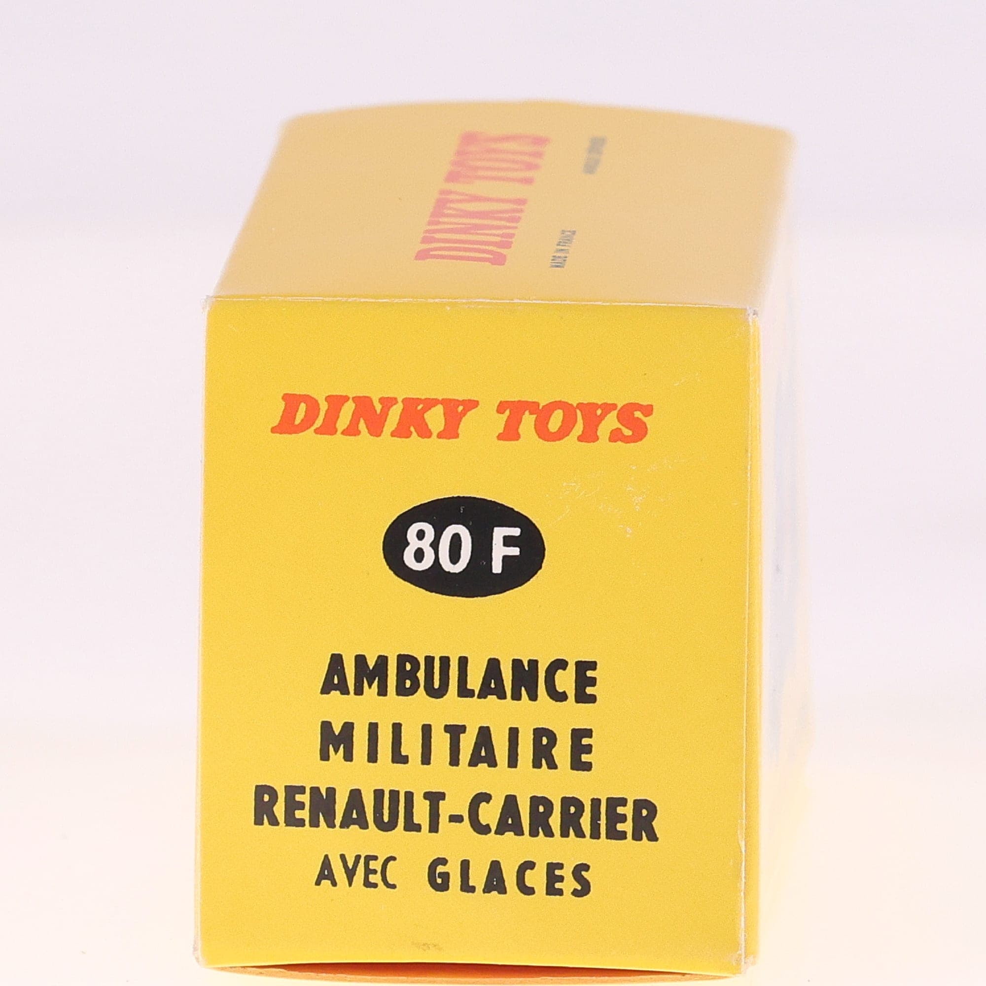 Dinky Toys 80F Renault Carrier Ambulance Militaire  1/43 repeint en boîte repro — miniature 4