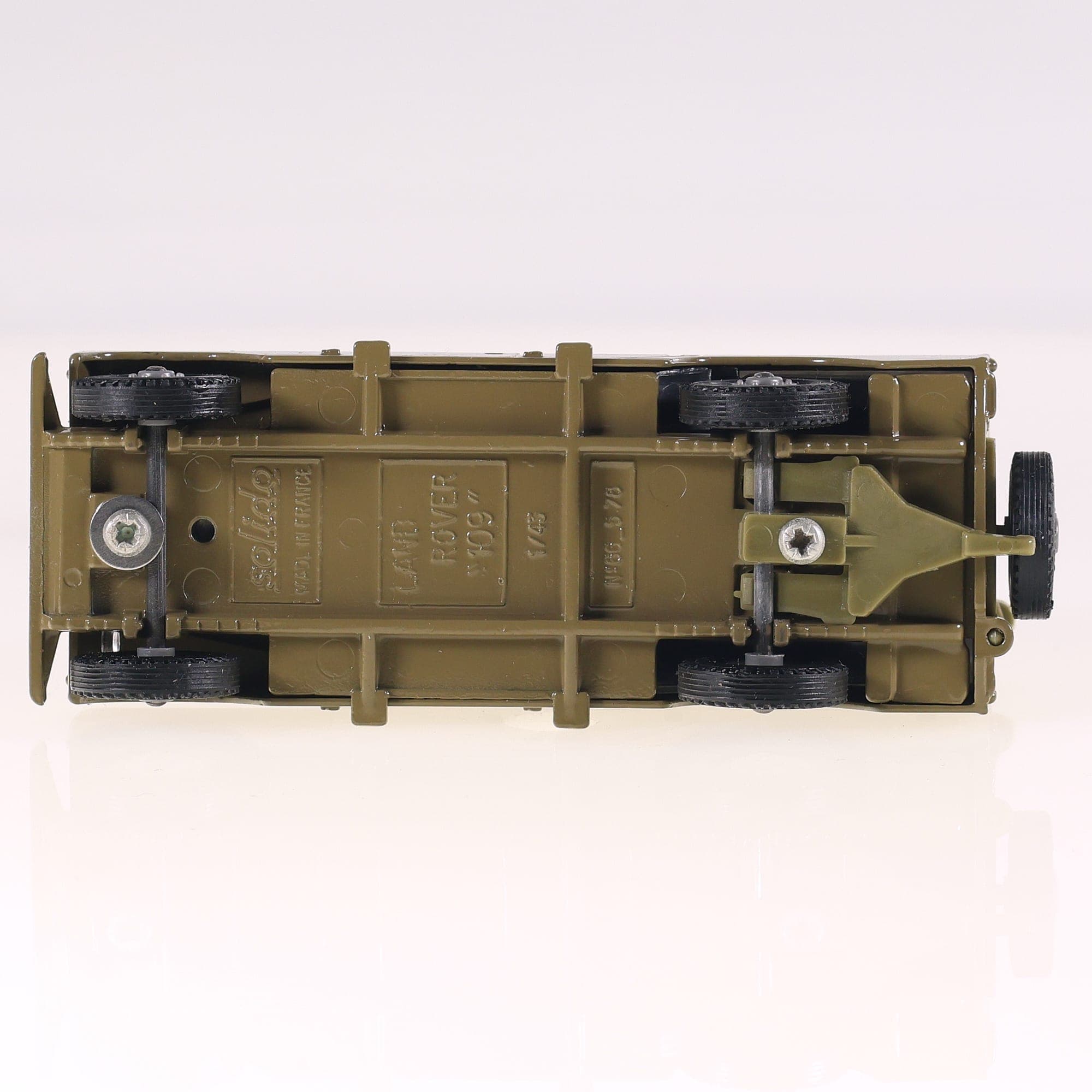 Solido n°66 Land Rover Defender 1/43 vert neuf avec boîte — miniature 10