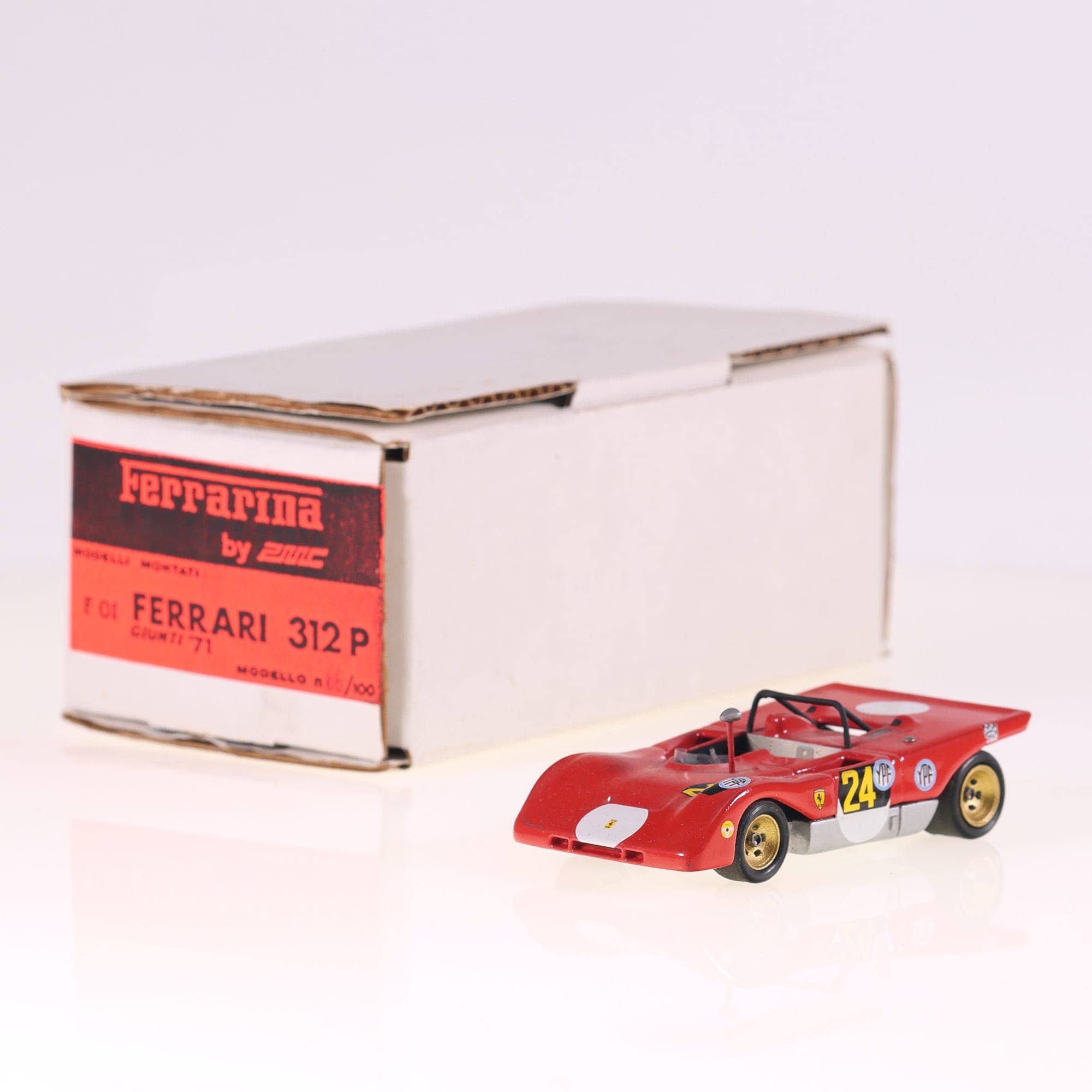 AMC F01 Ferrari Ferrari 312 P Giunti 1971 #24 1/43 n°66/100 avec boîte — photo 1